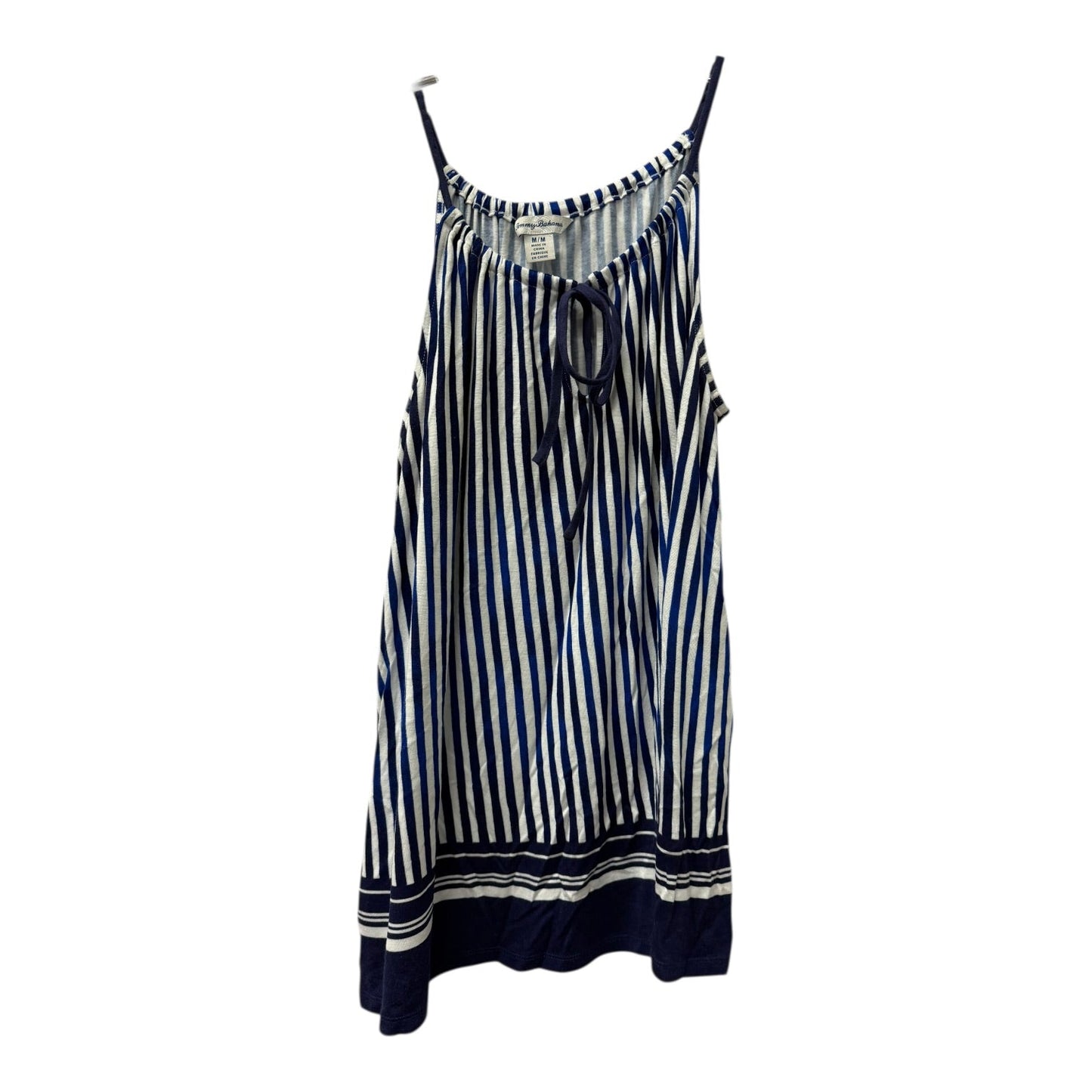 Tank Top By Tommy Bahama In Blue & White, Size:M