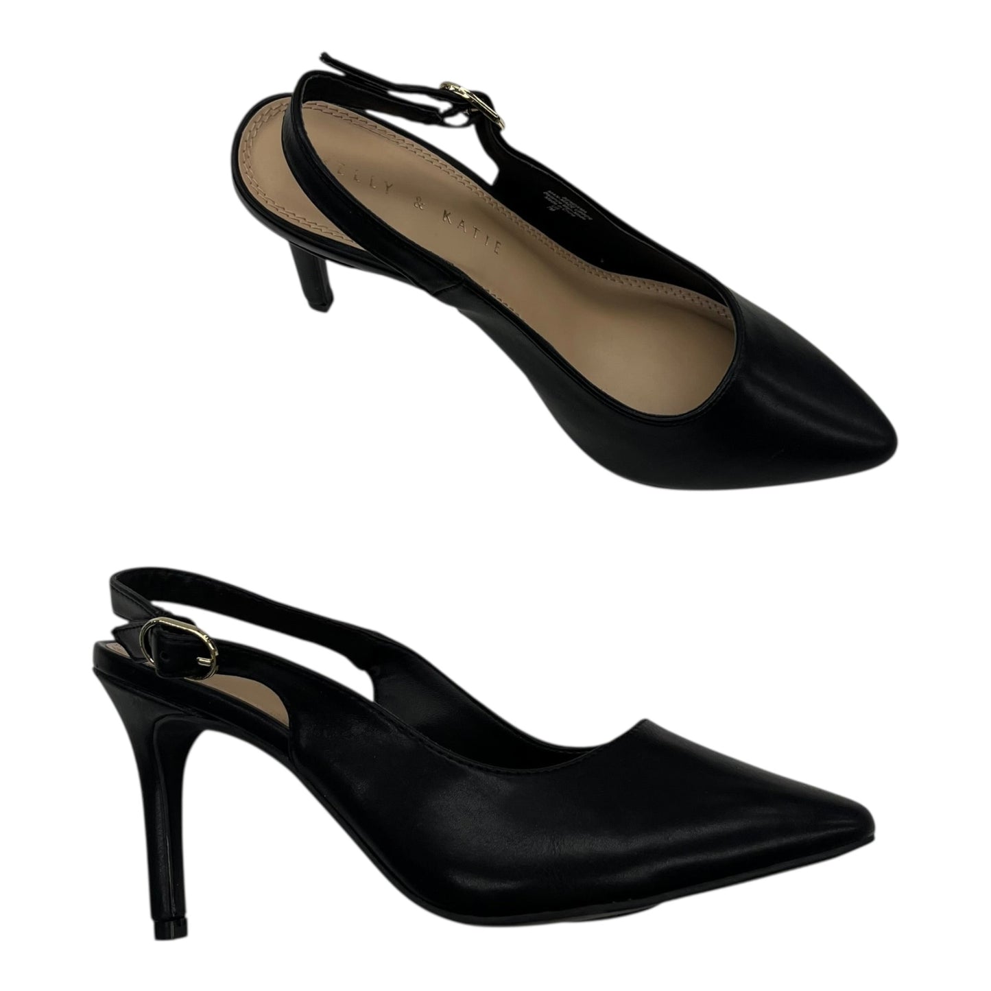 Shoes Heels Stiletto By Kelly And Katie In Black, Size:7