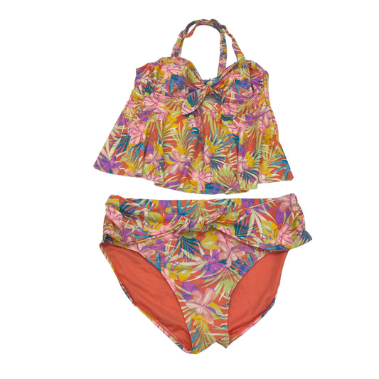 Swimsuit 2pc By Time And Tru  Size: 1x