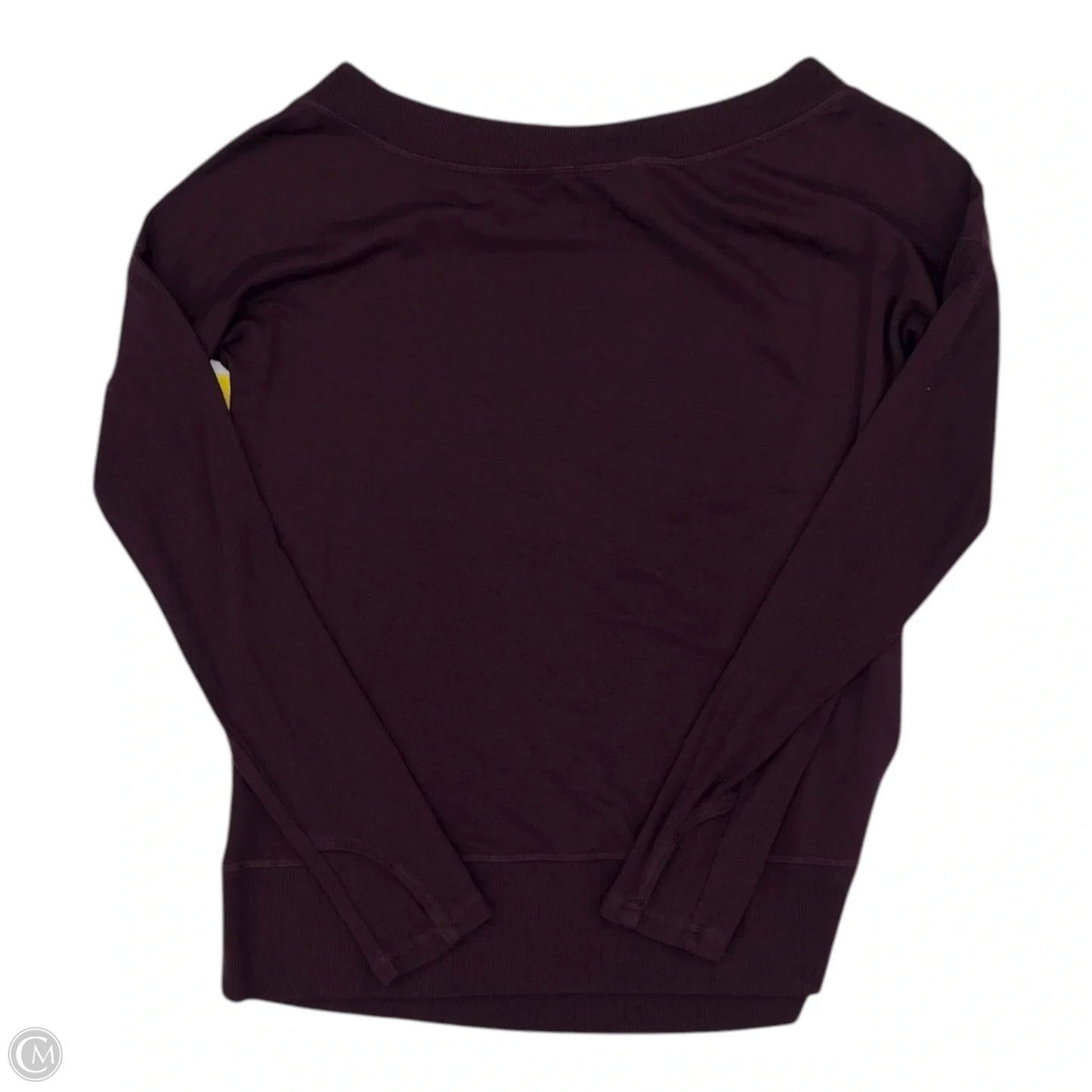 Top Long Sleeve By Athleta In Purple, Size: M