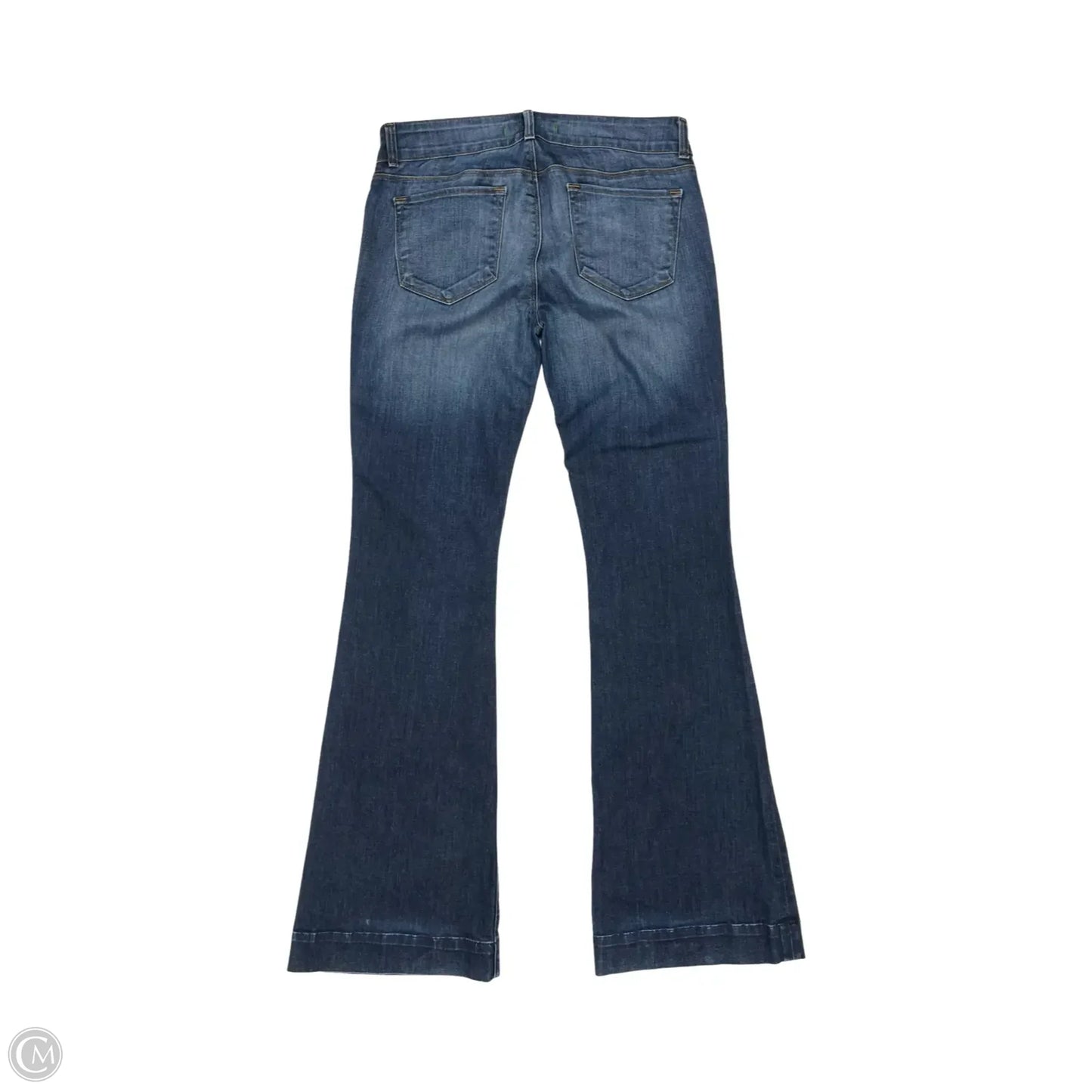 Jeans Flared By Clothes Mentor In Blue Denim, Size: 14