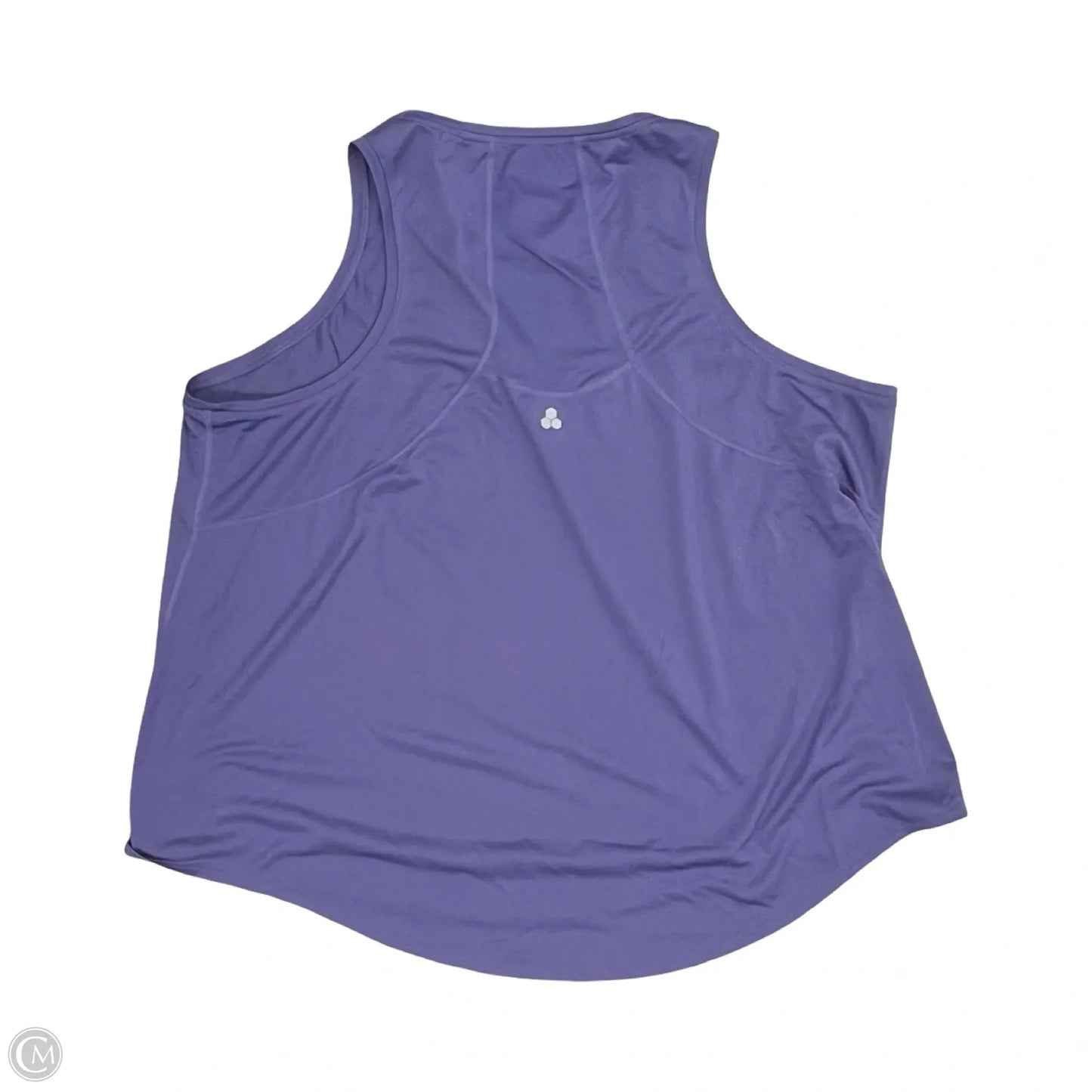 Athletic Tank Top By Tek Gear In Purple, Size: 2x