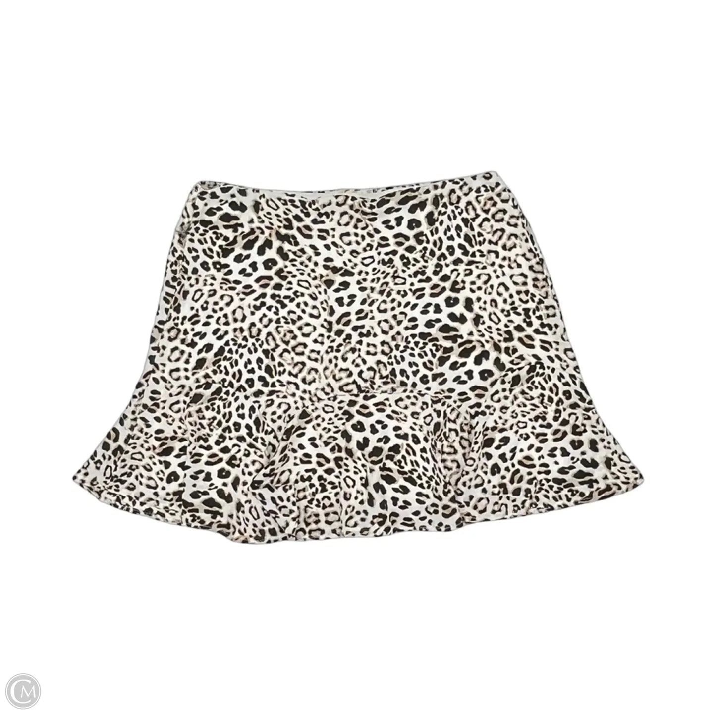 Skirt Mini & Short By Mi Ami In Leopard Print, Size: L
