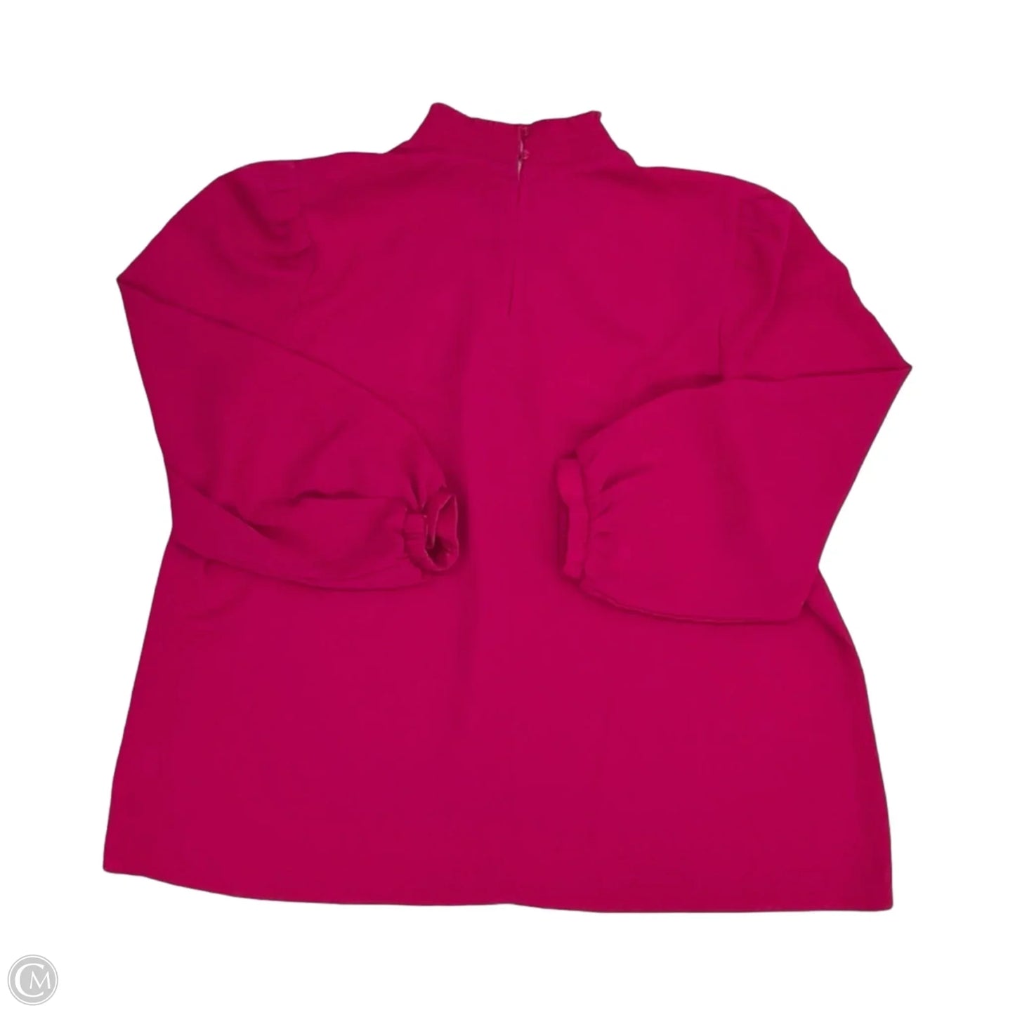 Blouse Long Sleeve By Melloday In Pink, Size: 2x