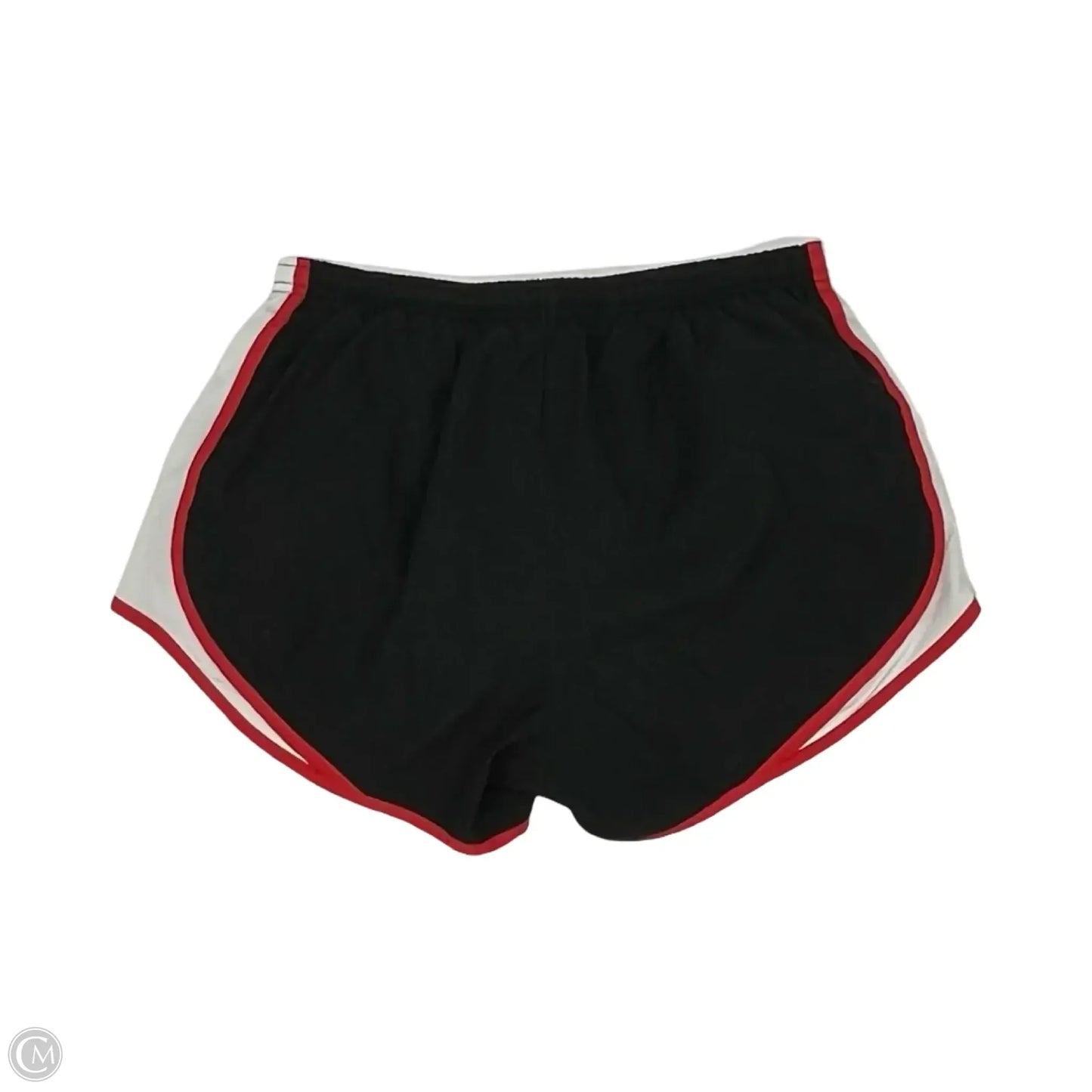 Athletic Shorts By Nike In Black & Red, Size: M