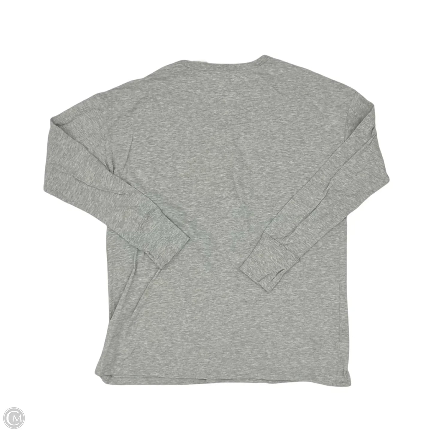Top Long Sleeve By Aerie In Grey, Size: M