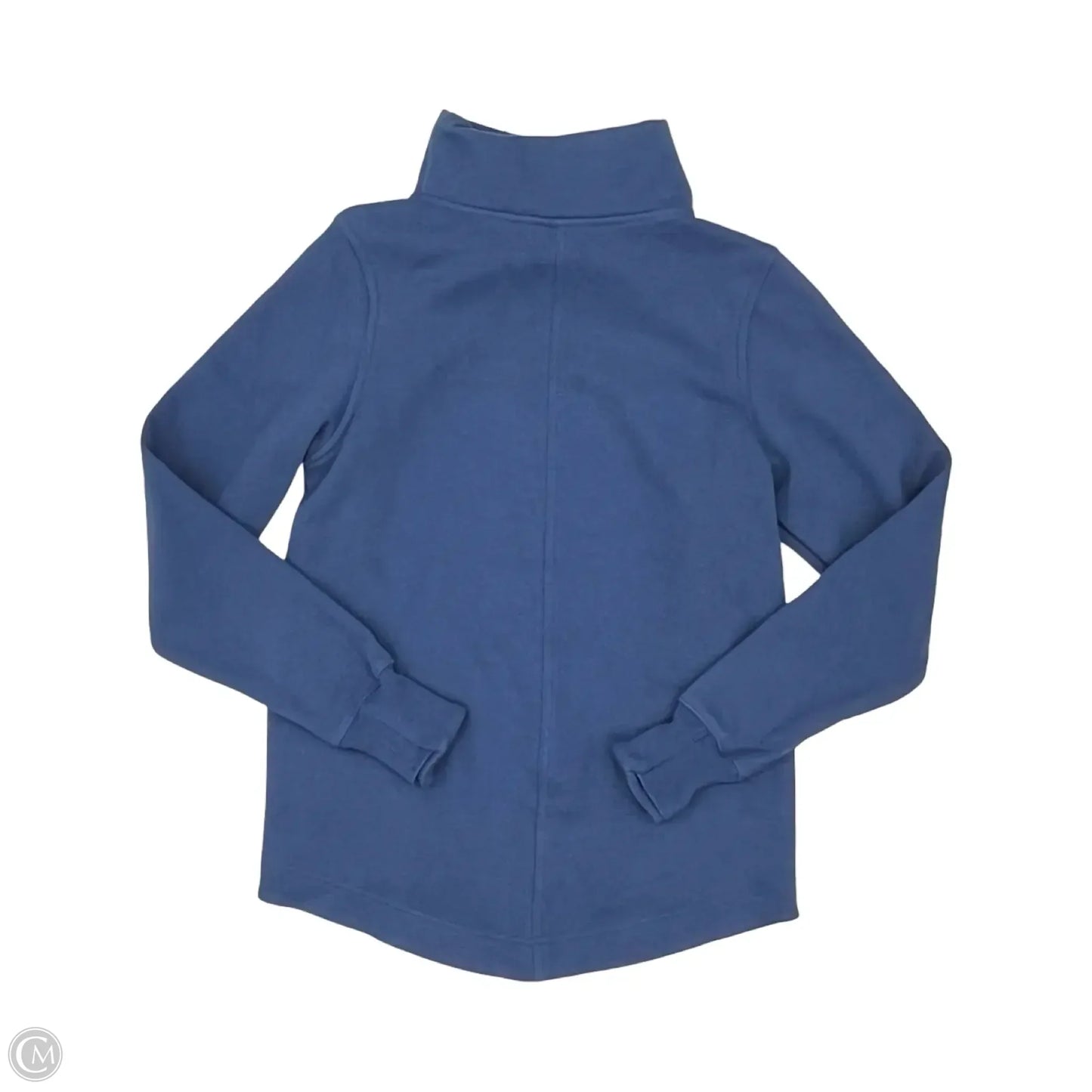 Athletic Sweatshirt Collar By Athleta In Blue, Size: Xxs