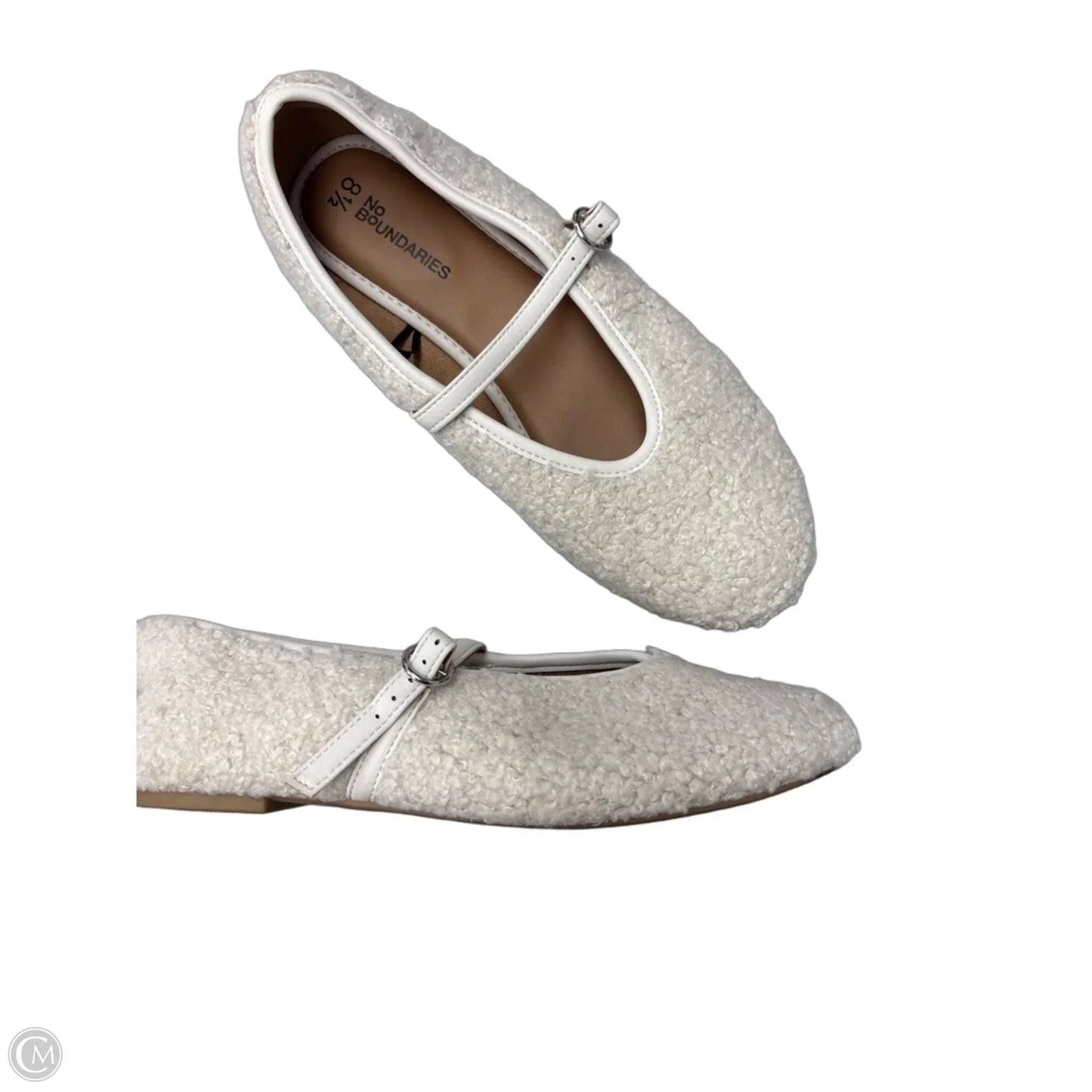 Shoes Flats By No Boundaries In Cream, Size: 8.5
