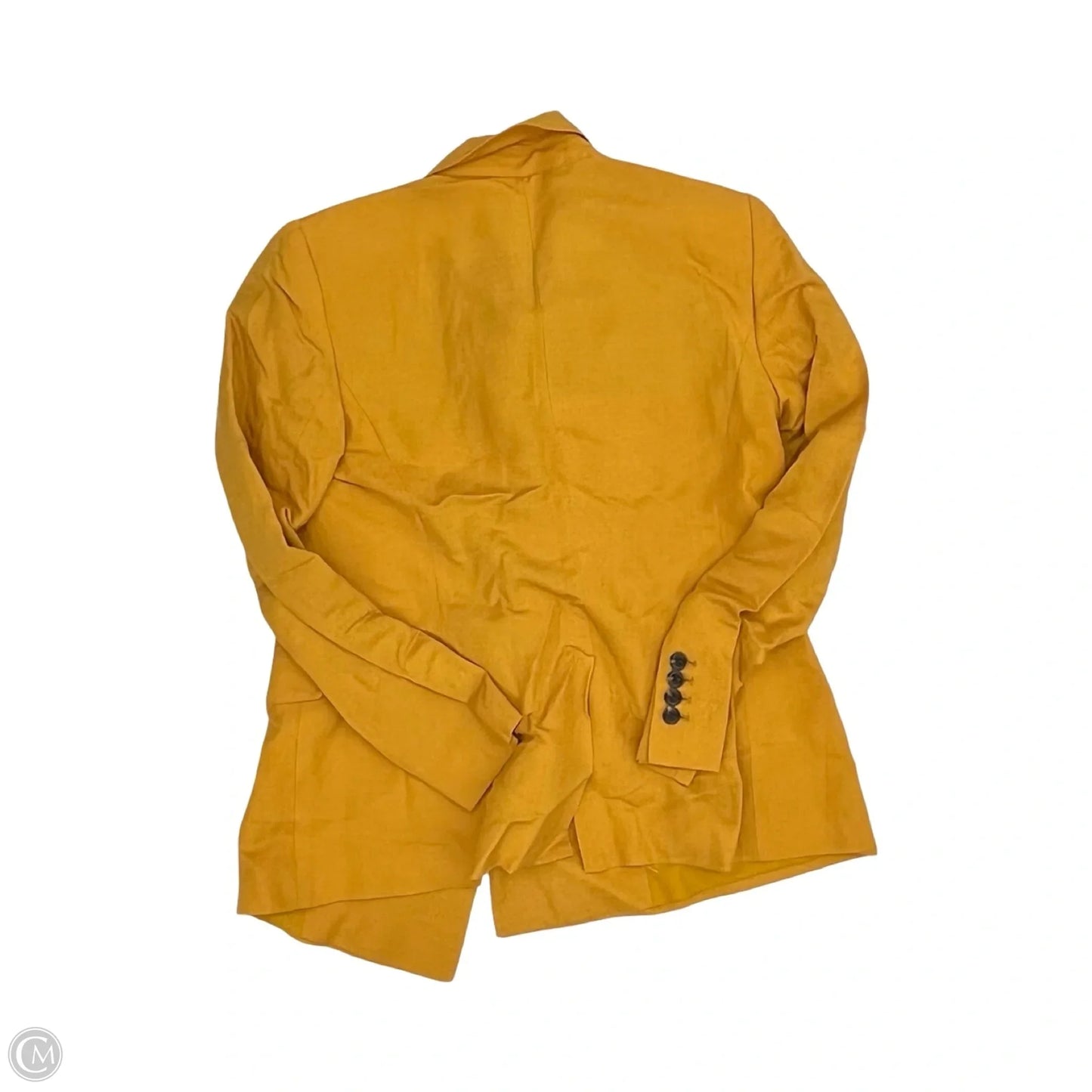Blazer By Ann Taylor In Yellow, Size: Xs
