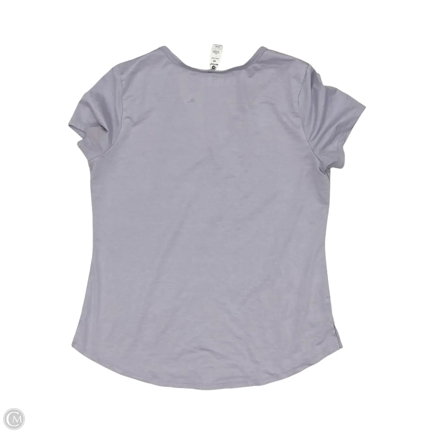 Athletic Top Short Sleeve By 90 Degrees By Reflex In Purple, Size: M