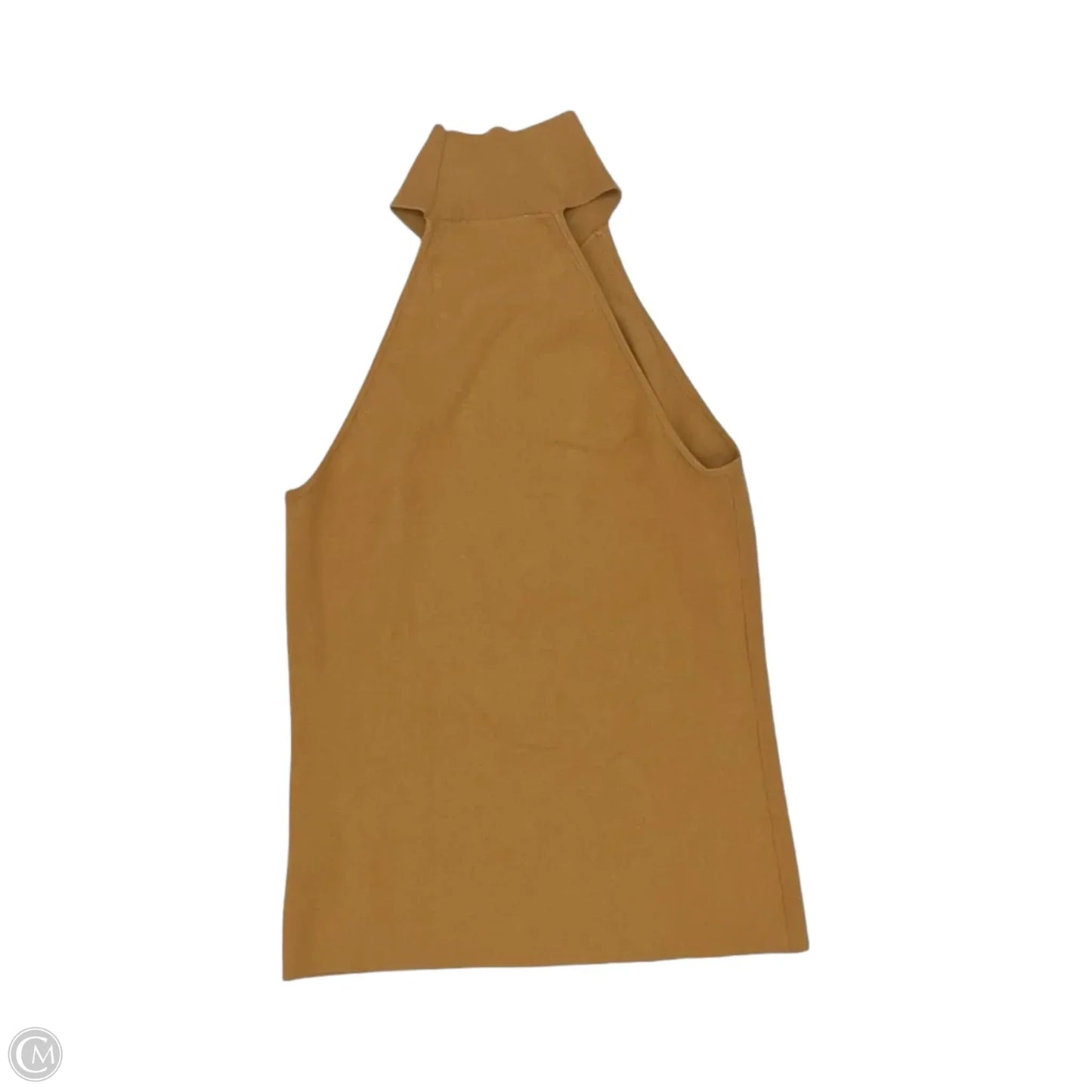 Blouse Sleeveless By Elie Tahari In Brown, Size: M