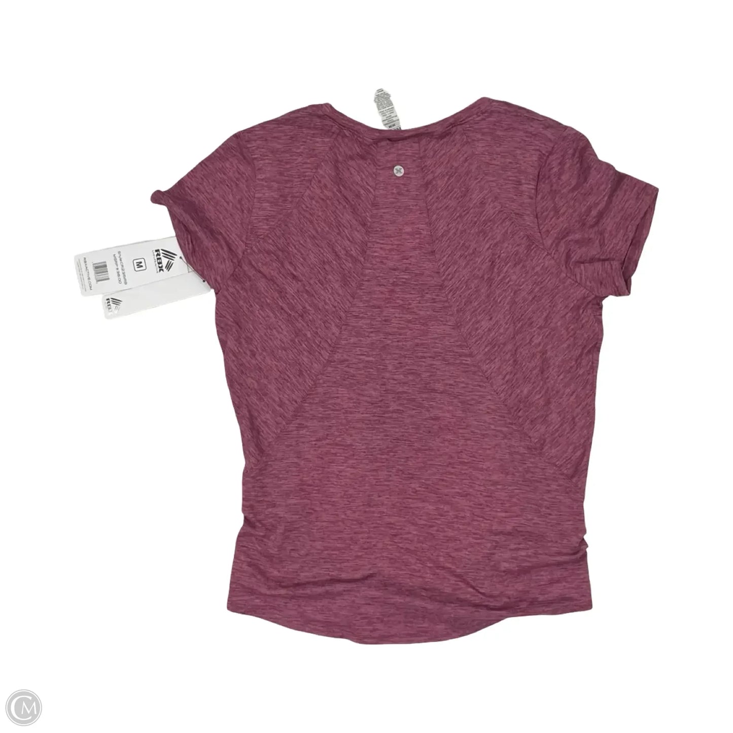 Athletic Top Short Sleeve By Rbx In Pink, Size: M