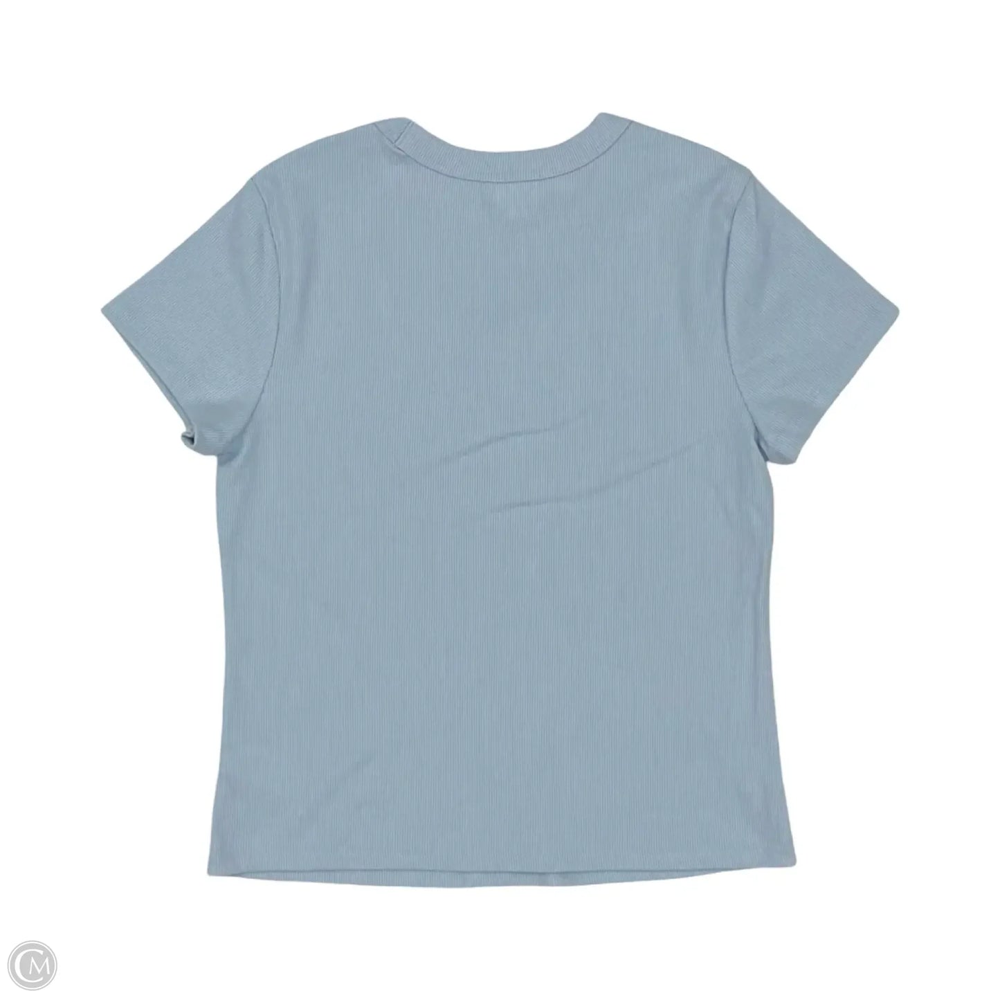 Top Short Sleeve By Old Navy In Blue, Size: L
