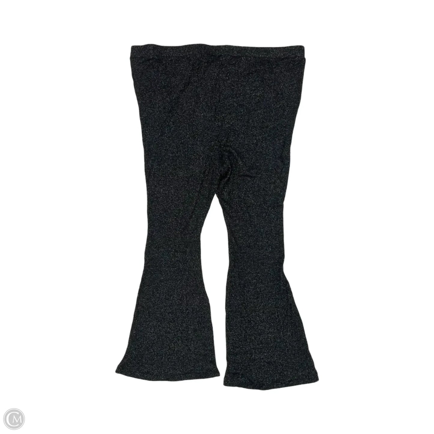 Pants Lounge By Torrid In Black & Silver, Size: 4x