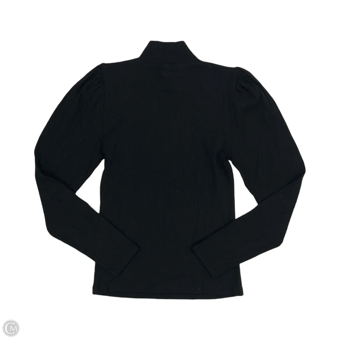 Top Long Sleeve By Gap In Black, Size: M