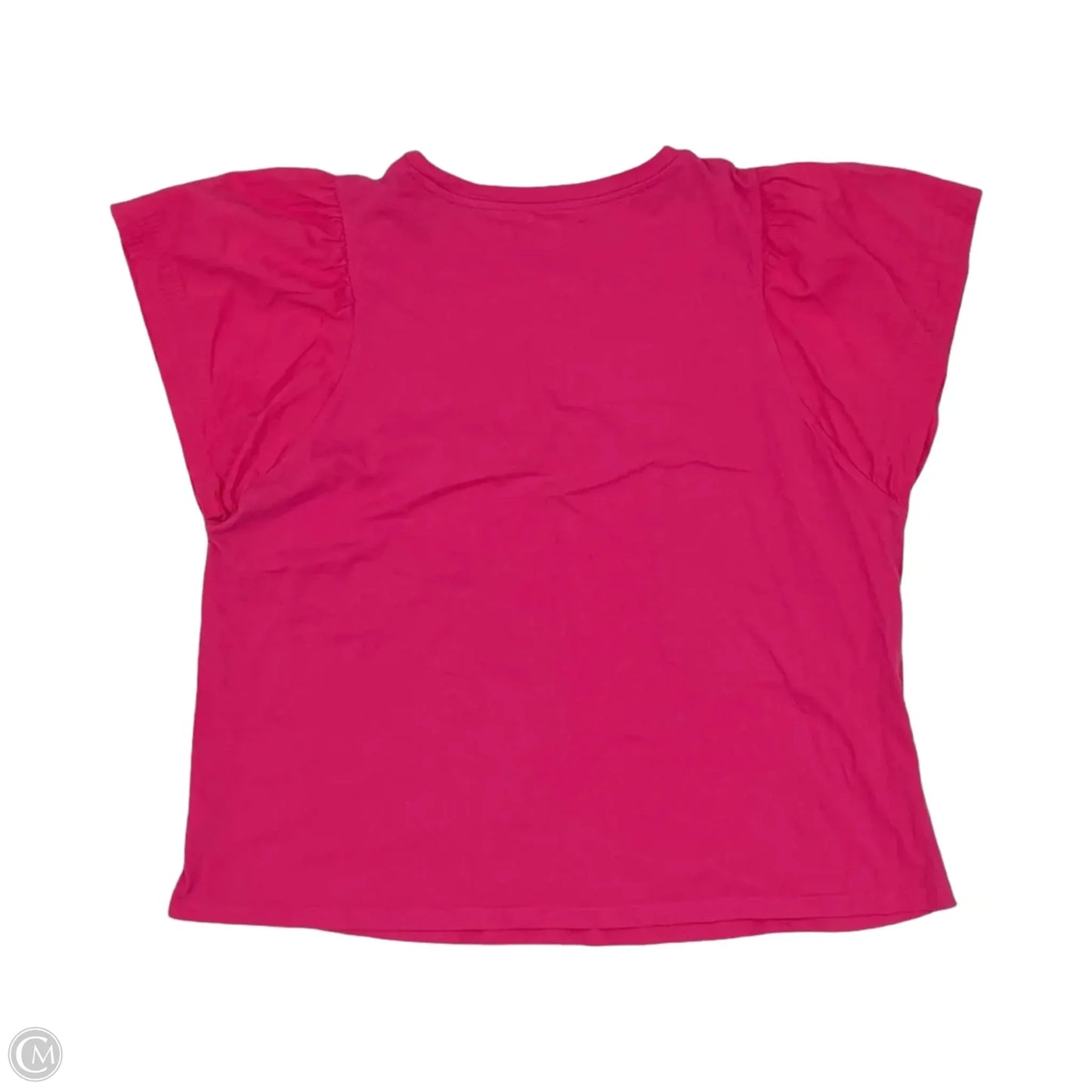 Top Short Sleeve By Maurices In Pink, Size: 2x