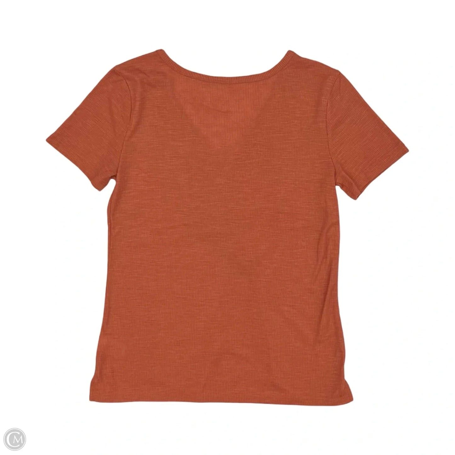 Top Short Sleeve By Maurices In Orange, Size: S