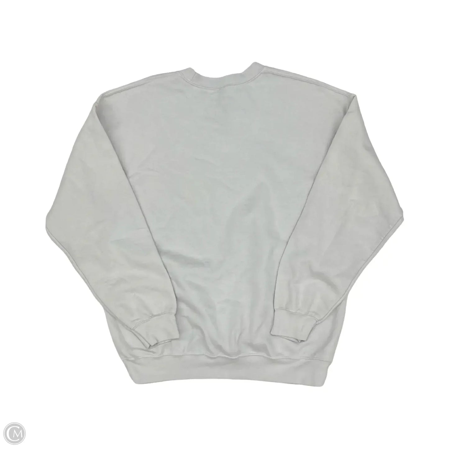Sweatshirt Crewneck By Clothes Mentor In Grey, Size: M