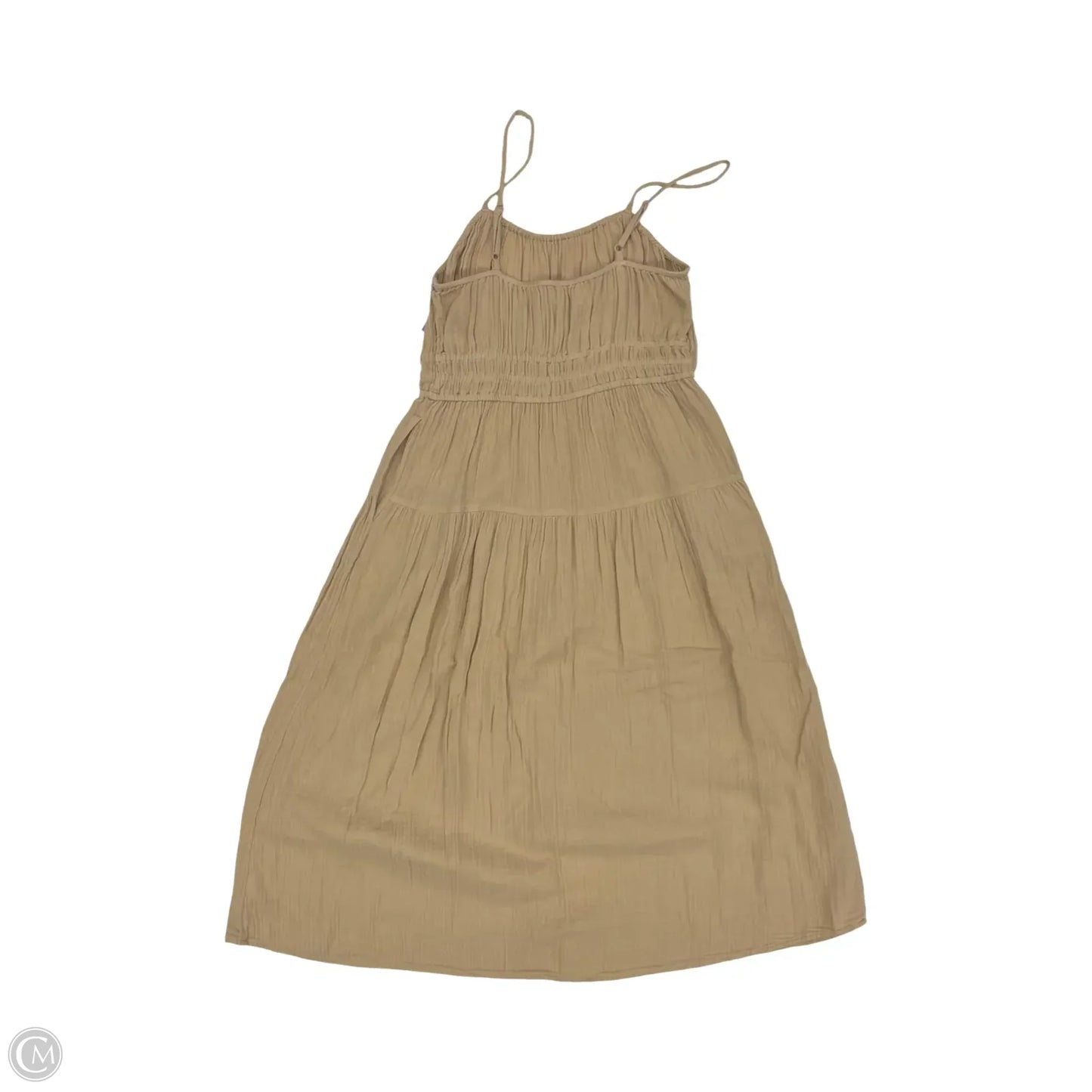 Dress Casual Midi By Old Navy In Brown, Size: M