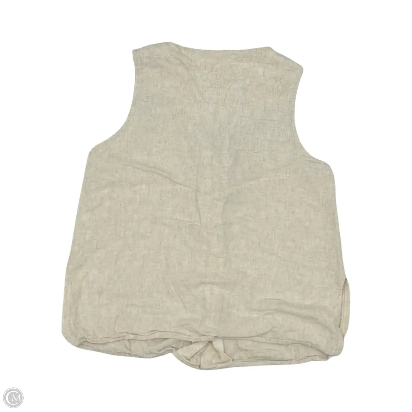 Vest Other By Zenana In Tan, Size: S