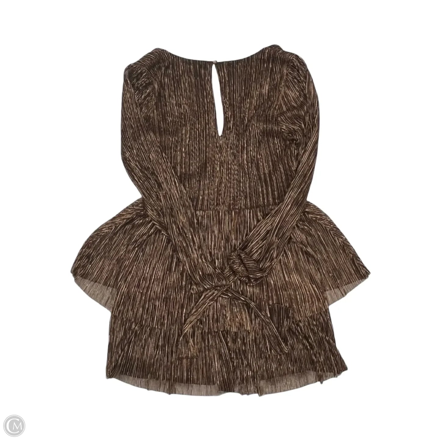 Dress Party Short By Mi Ami In Brown, Size: M
