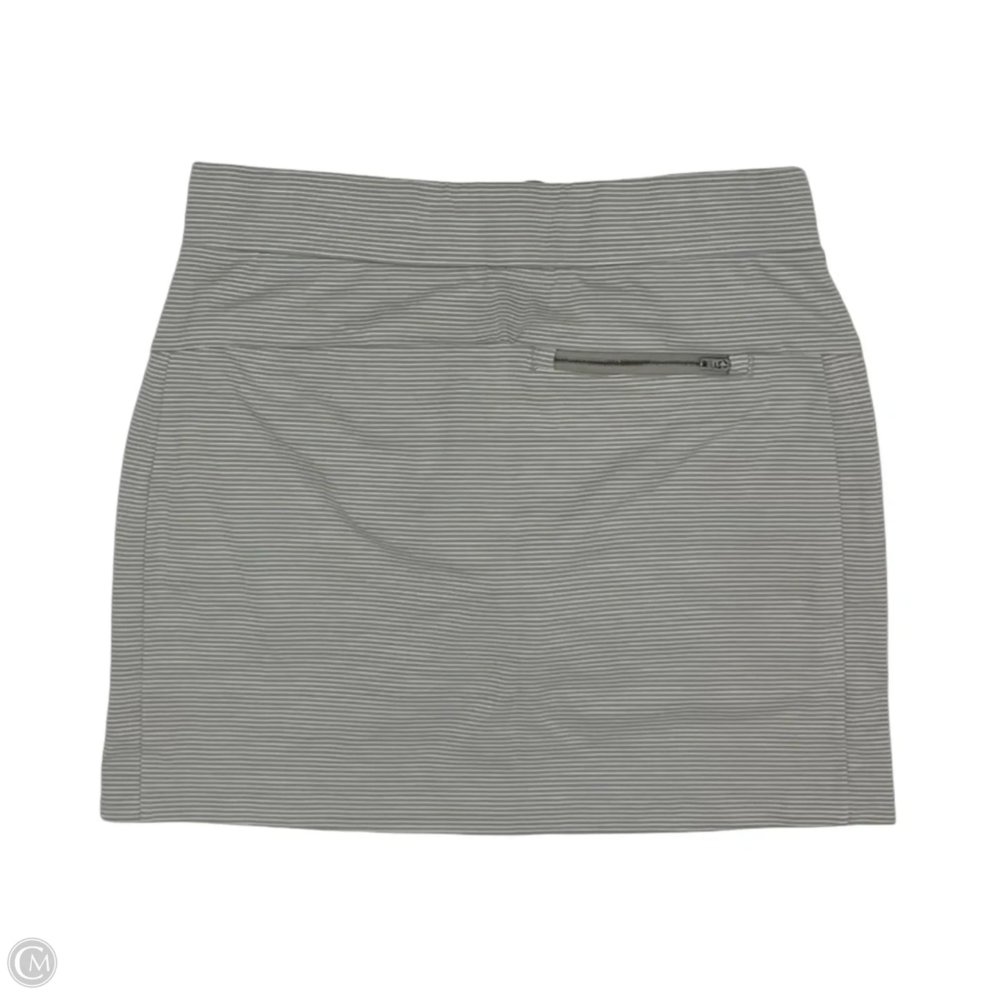 Athletic Skort By Athleta In Tan & White, Size: Xs