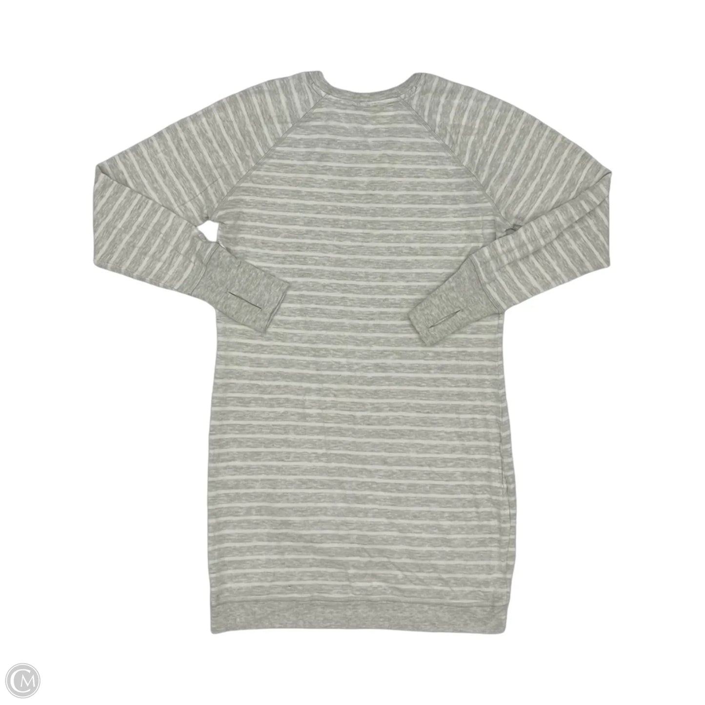 Dress Casual Short By Athleta In Grey & White, Size: M