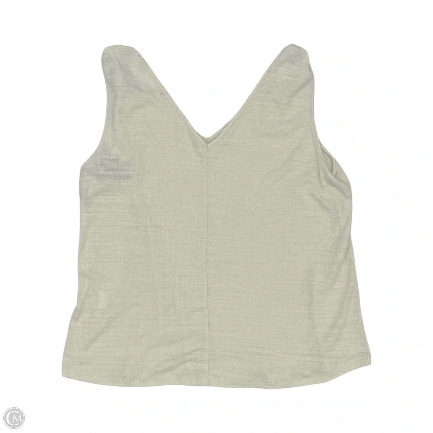 Top Sleeveless By Jane And Delancey In Cream, Size: M