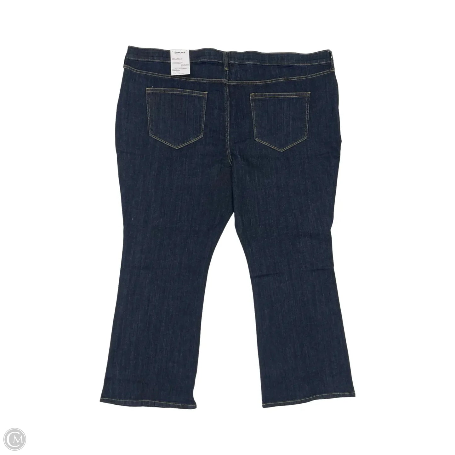 Jeans Boot Cut By Sonoma In Blue Denim, Size: 30