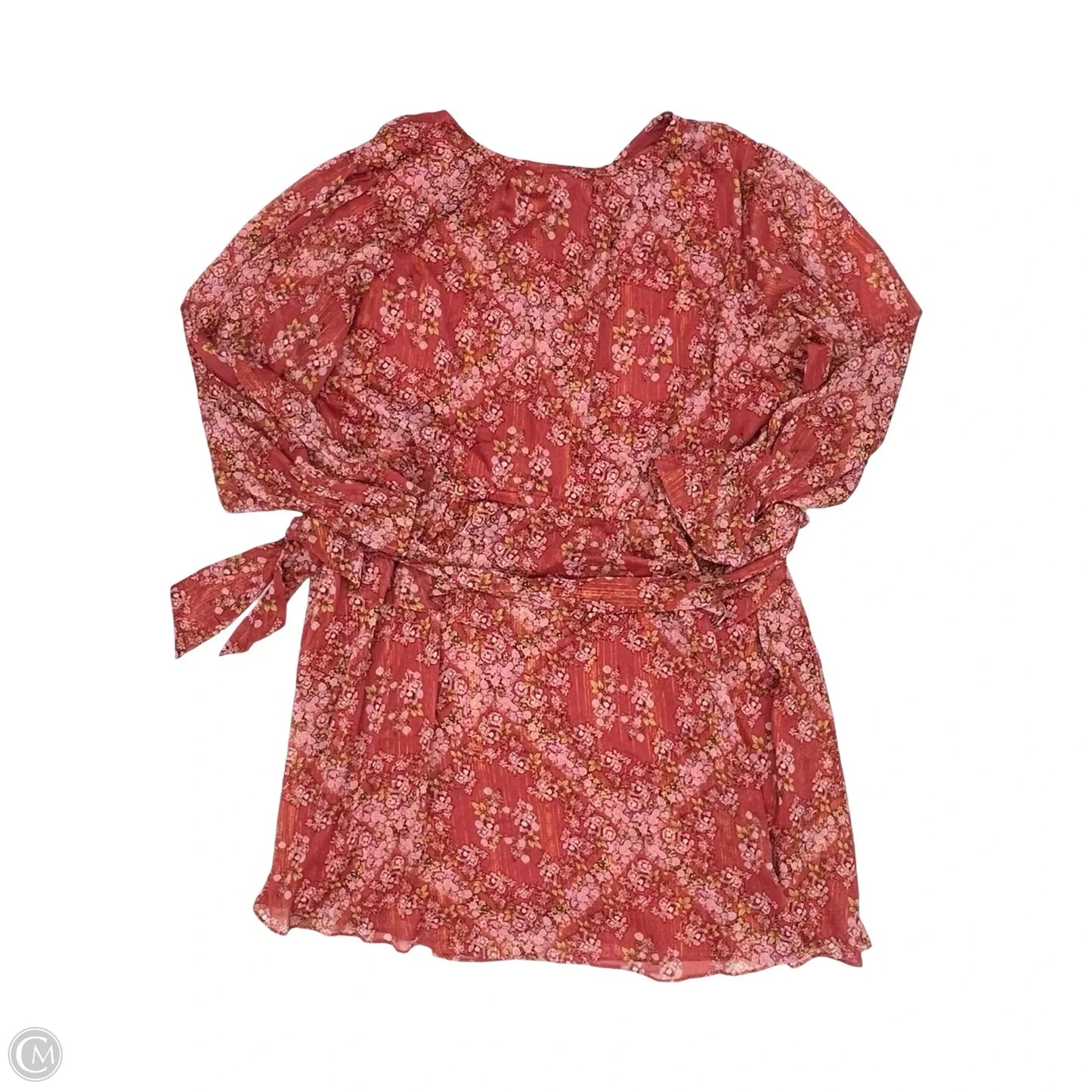 Dress Party Short By Lc Lauren Conrad In Floral Print, Size: 4x