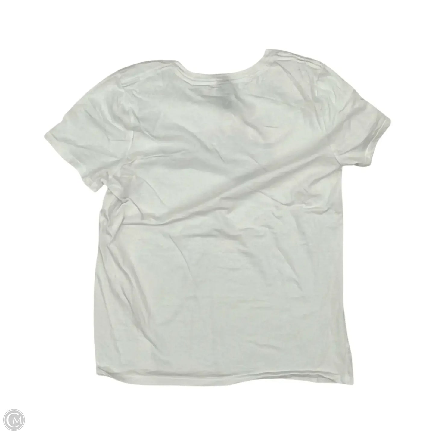 Athletic Top Short Sleeve By Gildan In Blue Red & White, Size: M