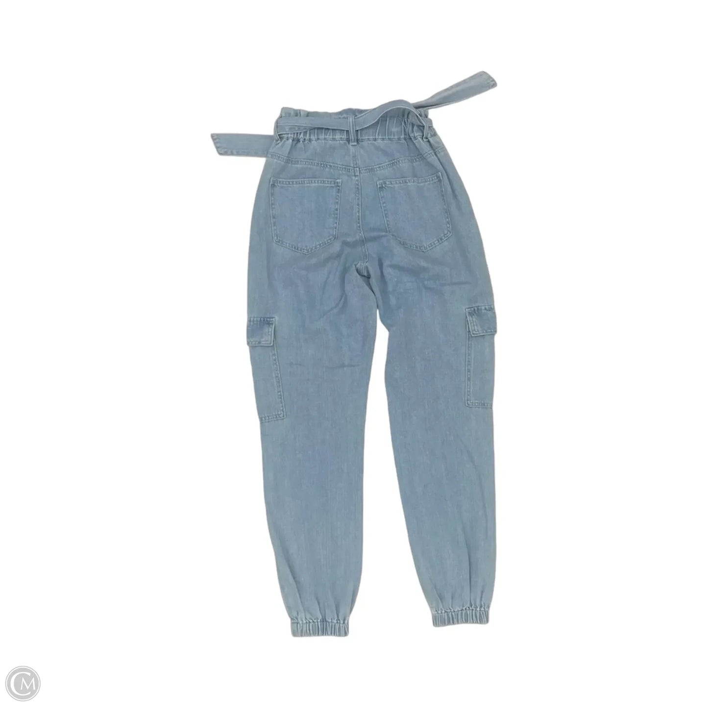 Pants Joggers By Clothes Mentor In Blue Denim, Size: S