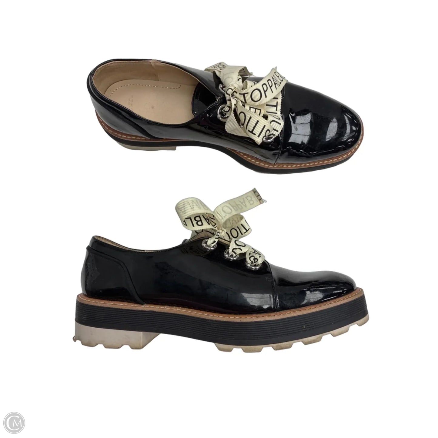 Shoes Flats By Zara In Black, Size: 9.5