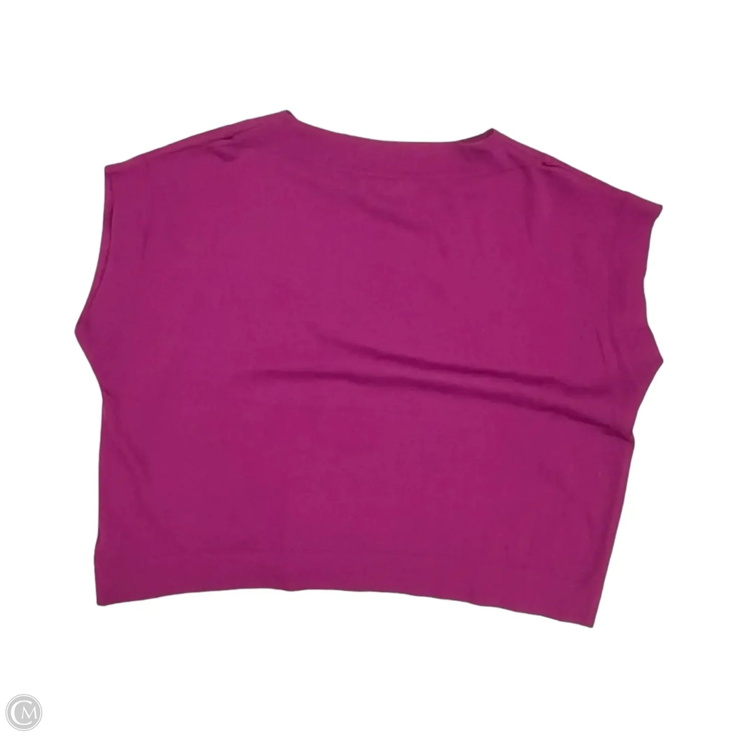 Top Short Sleeve By Cmf In Purple, Size: S