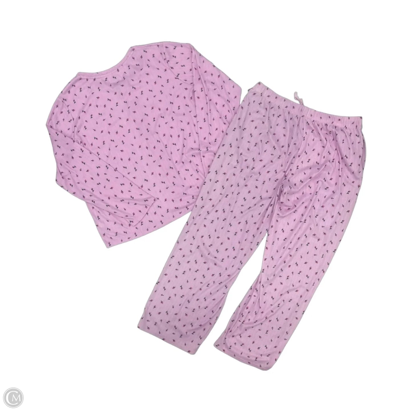 Pajamas 2pc By Croft And Barrow In Floral Print, Size: Xl
