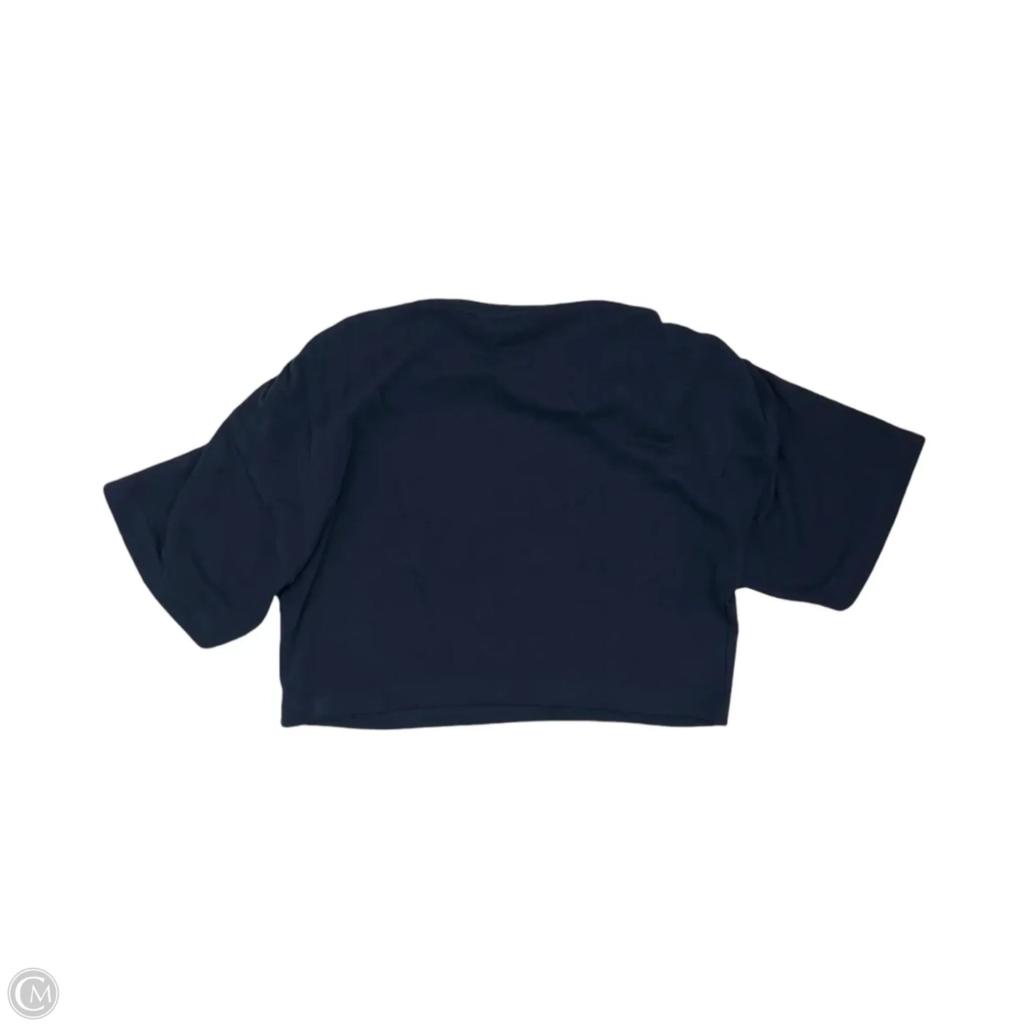 Top Short Sleeve By Loft In Navy, Size: Xs