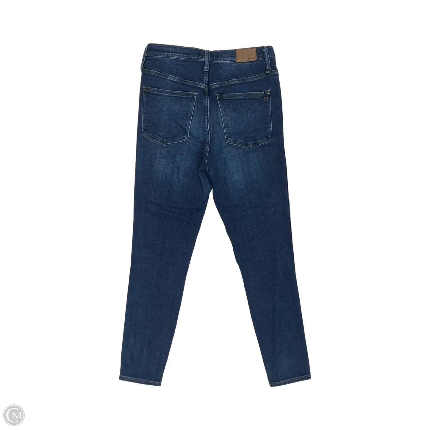 Jeans Skinny By Madewell In Blue Denim, Size: 10