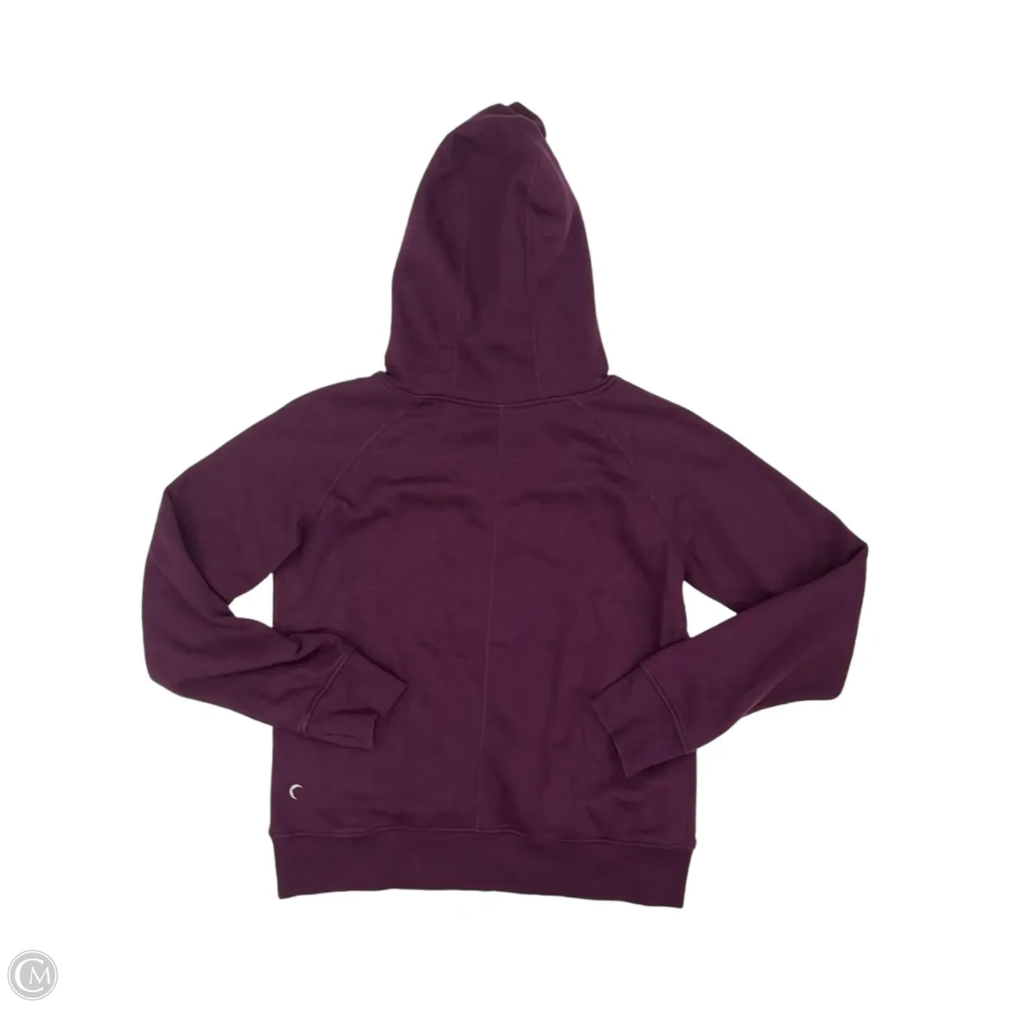 Athletic Sweatshirt Hoodie By Zyia In Purple, Size: L