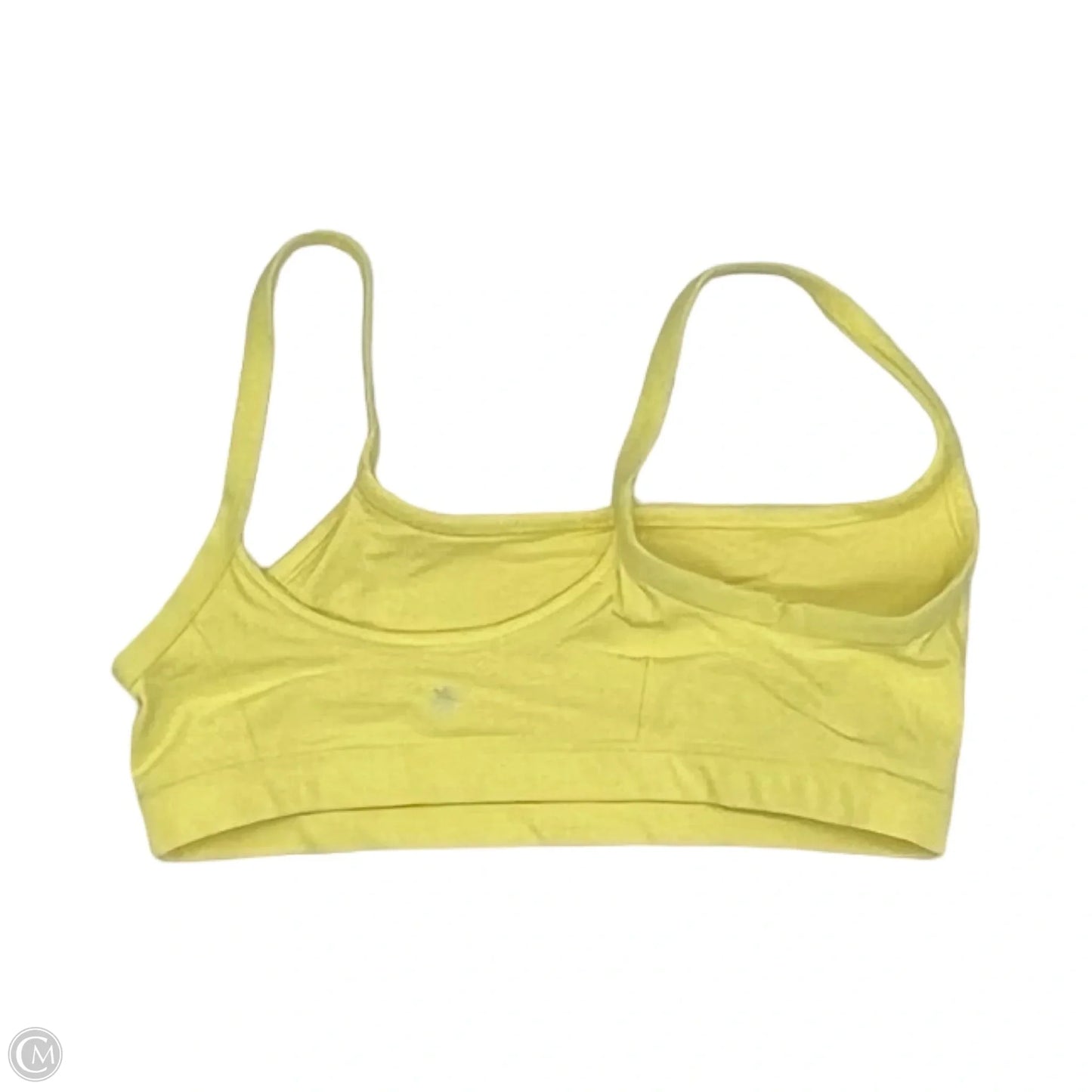 Athletic Bra By Athleta In Yellow, Size: M