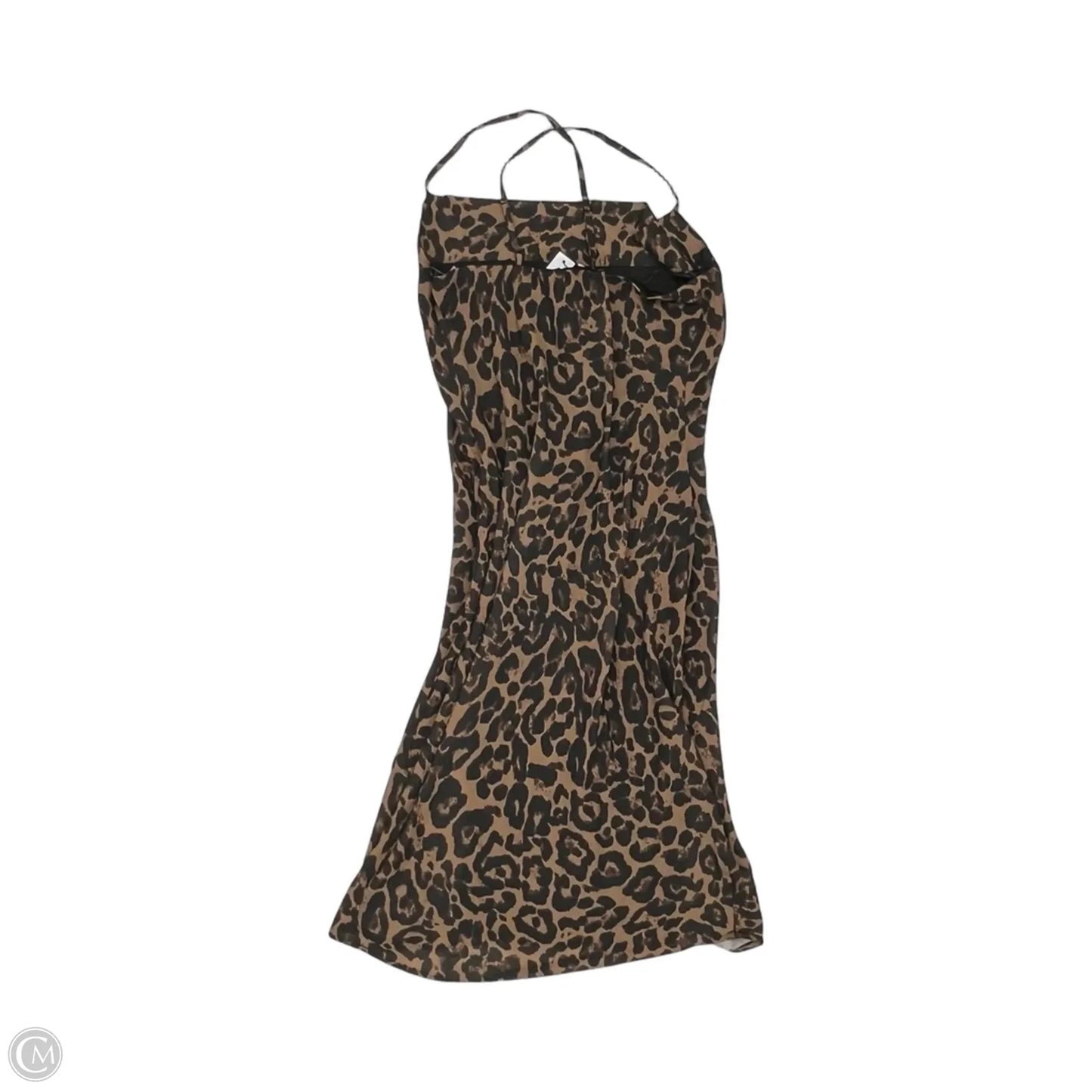 Dress Party Midi By Clothes Mentor In Leopard Print, Size: S