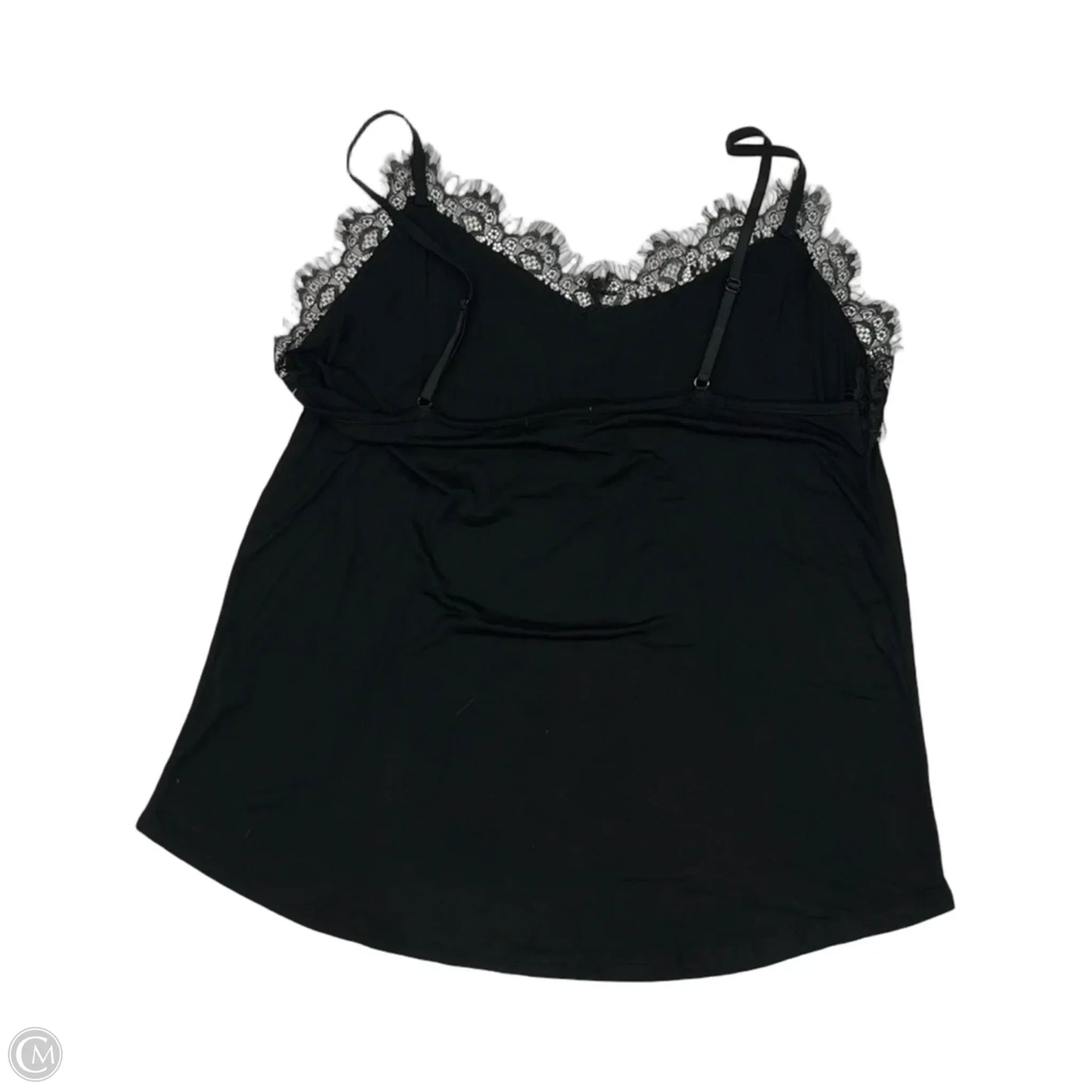 Blouse Sleeveless By Clothes Mentor In Black, Size: L