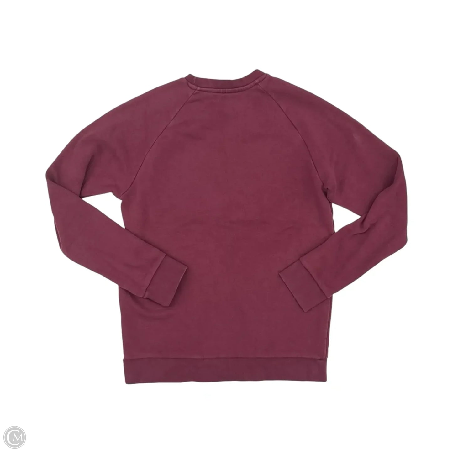 Athletic Sweatshirt Crewneck By Adidas In Red, Size: S