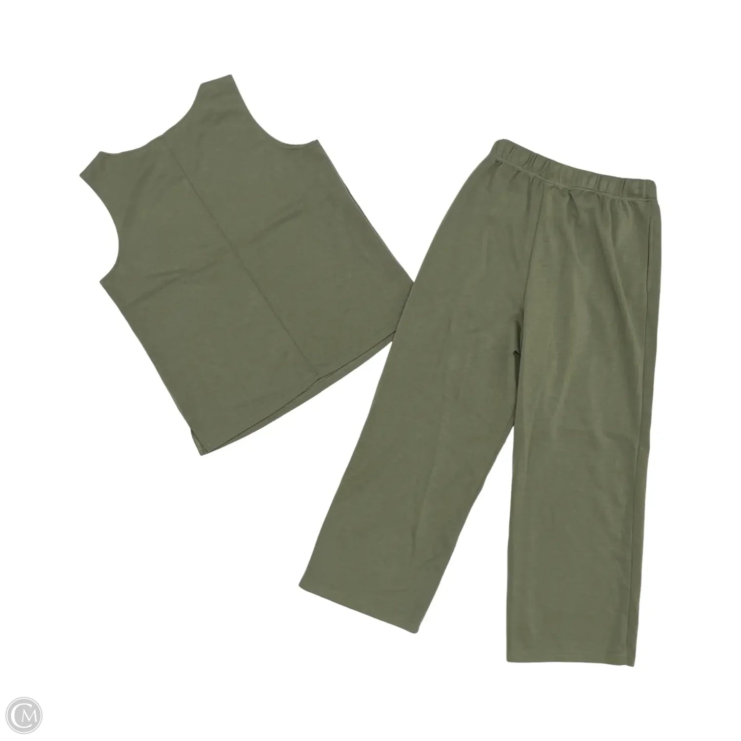 Pants Set 2pc By Clothes Mentor In Green, Size: M