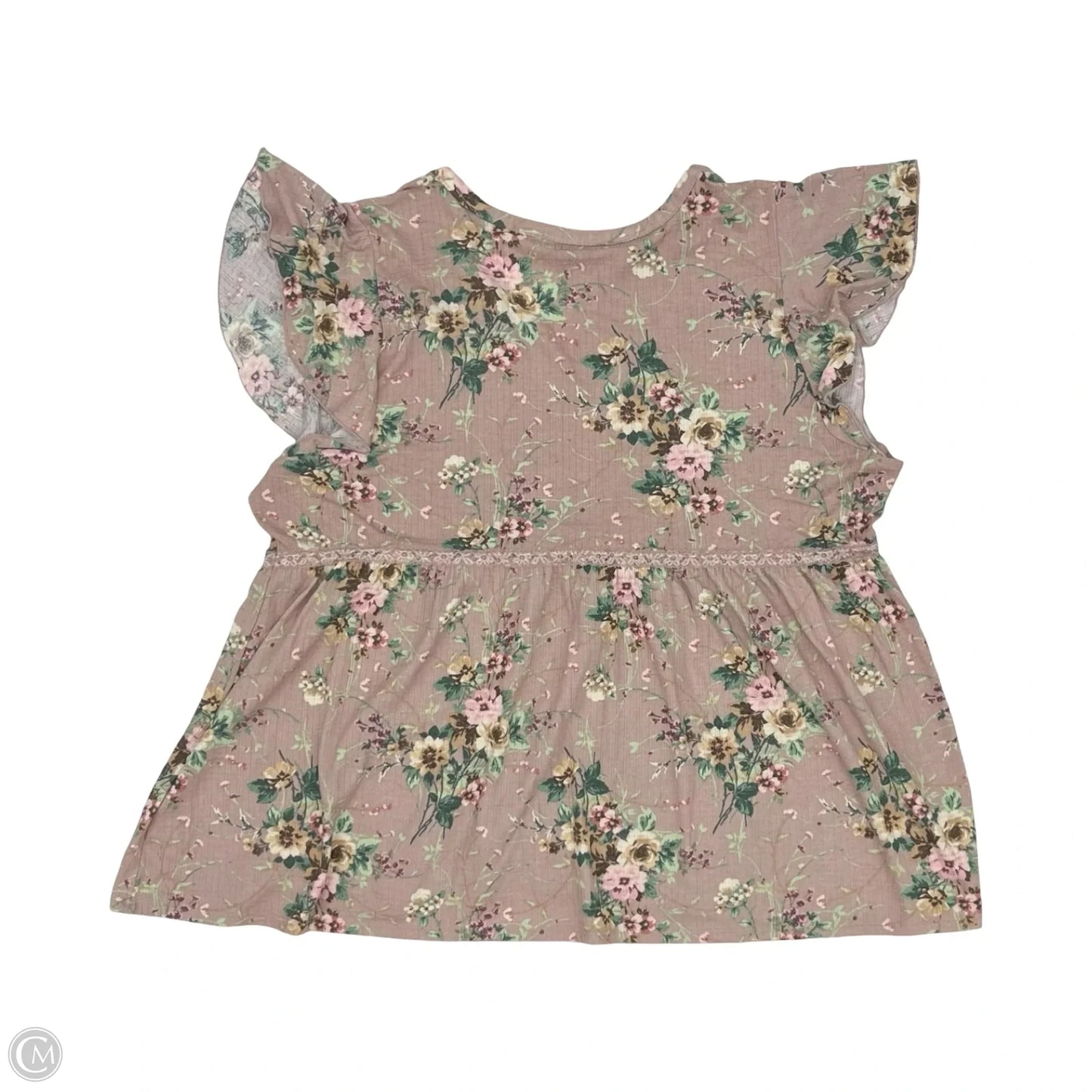 Blouse Short Sleeve By Torrid In Floral Print, Size: 4x