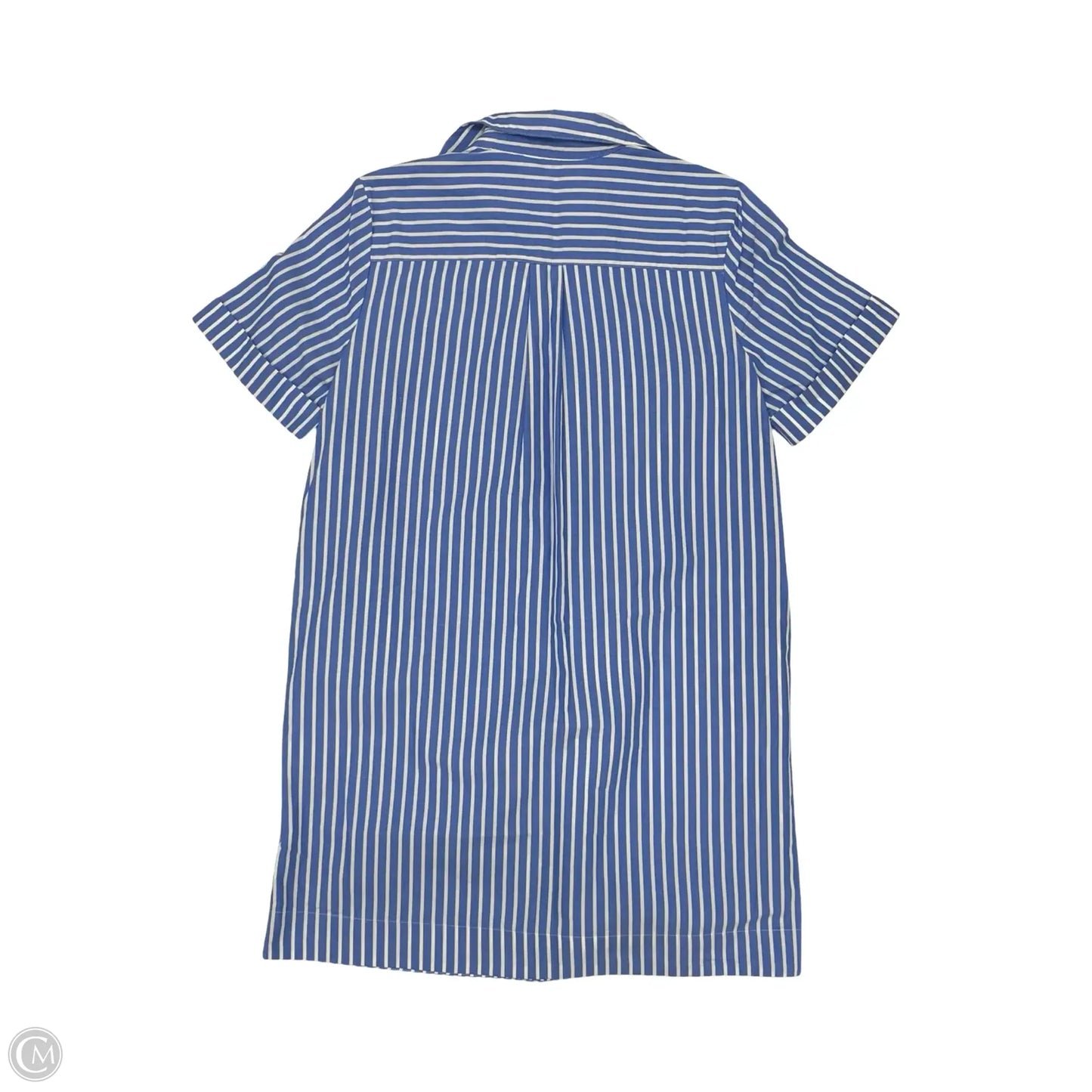 Dress Casual Short By Old Navy In Blue & Cream, Size: M