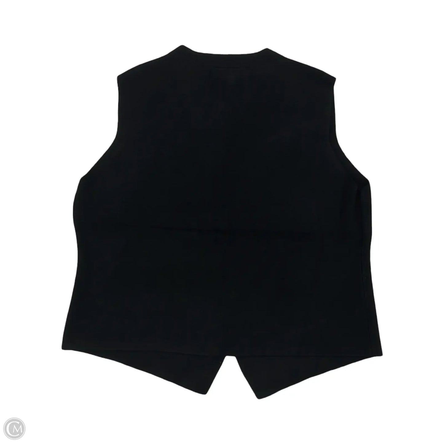 Vest Sweater By Loft In Black, Size: Xl
