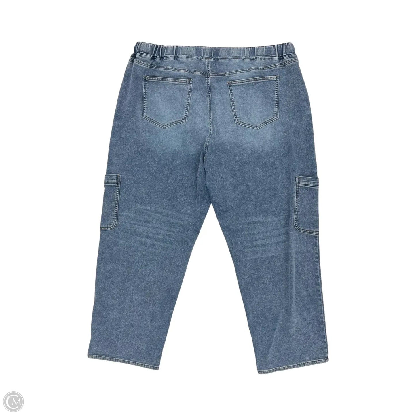 Jeans Straight By Maurices In Blue Denim, Size: 24