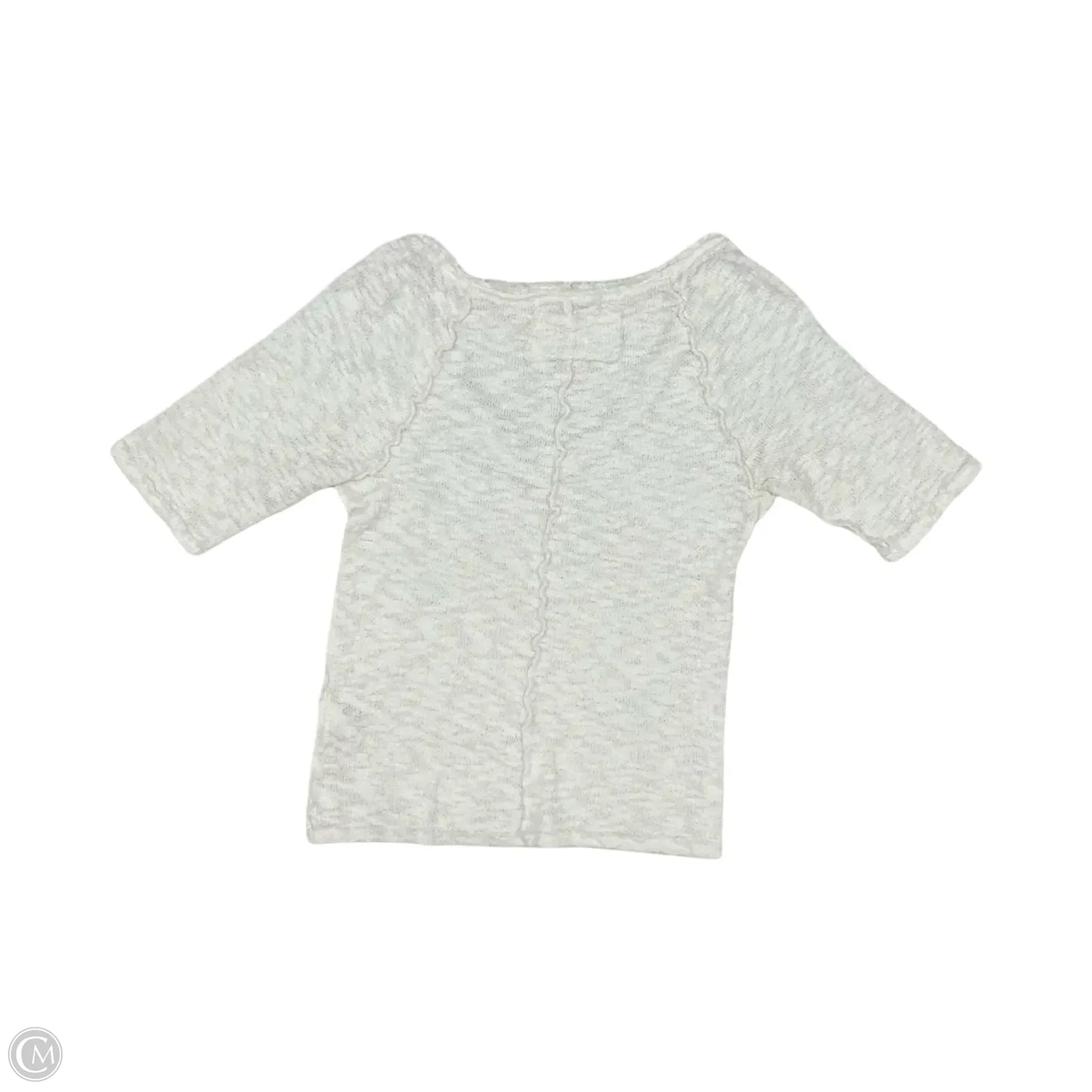 Top Short Sleeve By We The Free In Cream, Size: M
