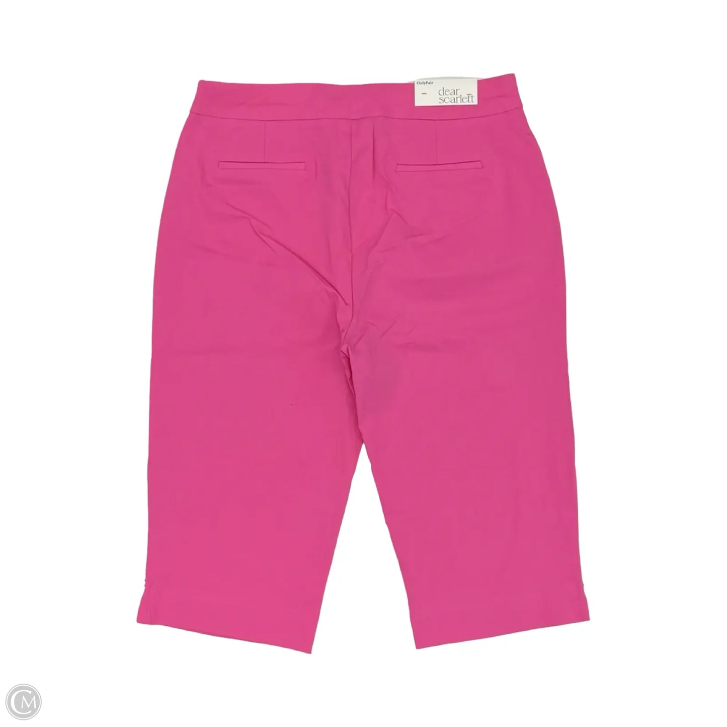 Pants Cropped By Dear Scarlett In Pink, Size: Xl
