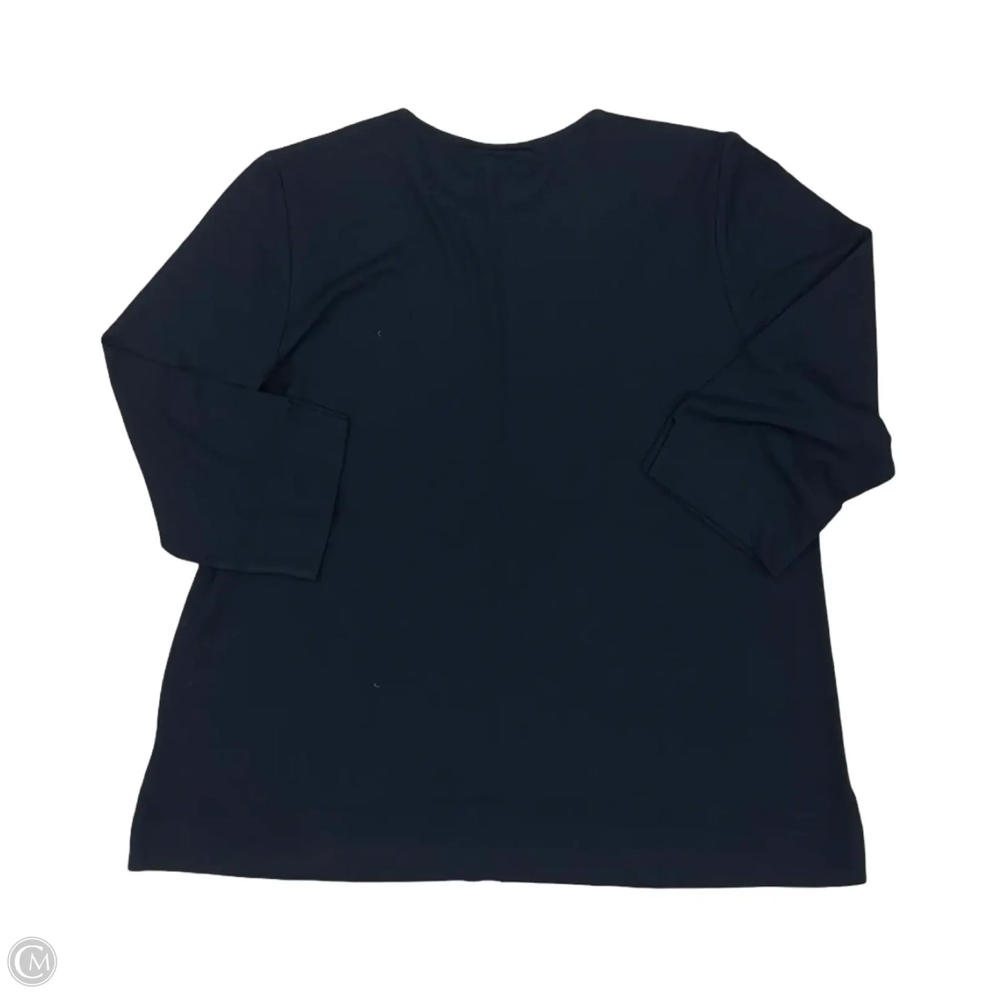 Top 3/4 Sleeve By J. Jill In Navy, Size: S